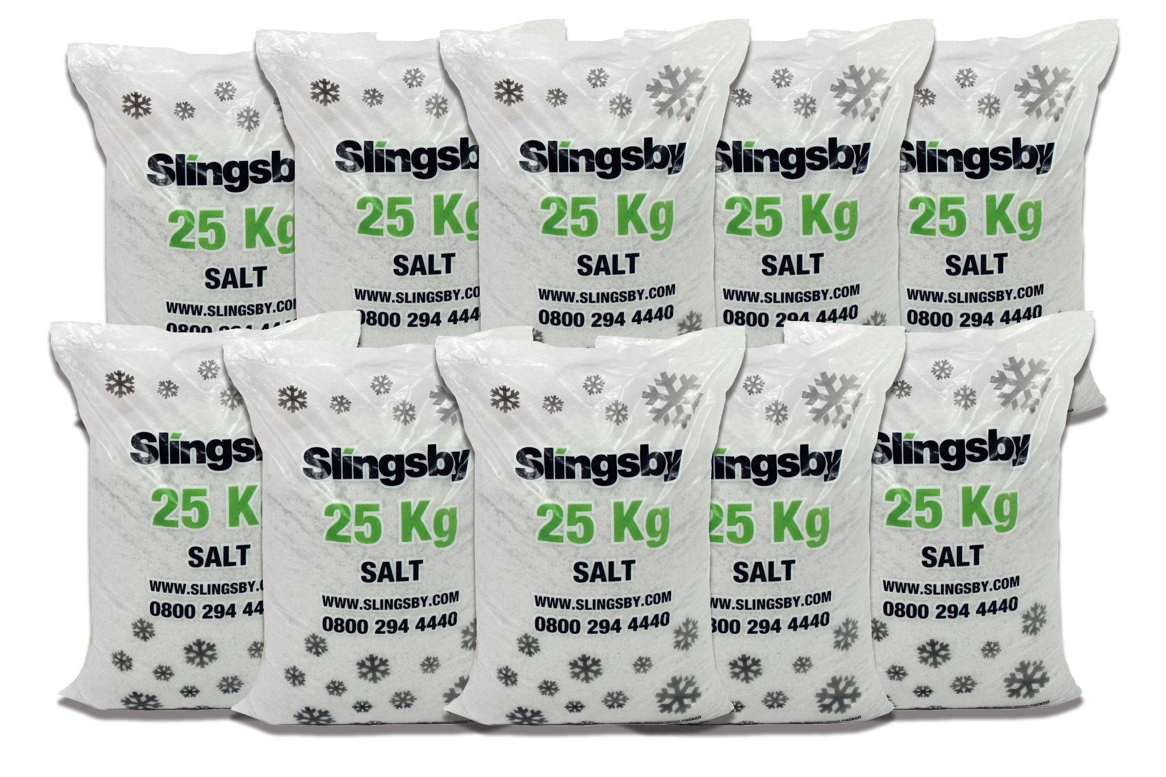 White De-icing Salt 10x25kg Bag