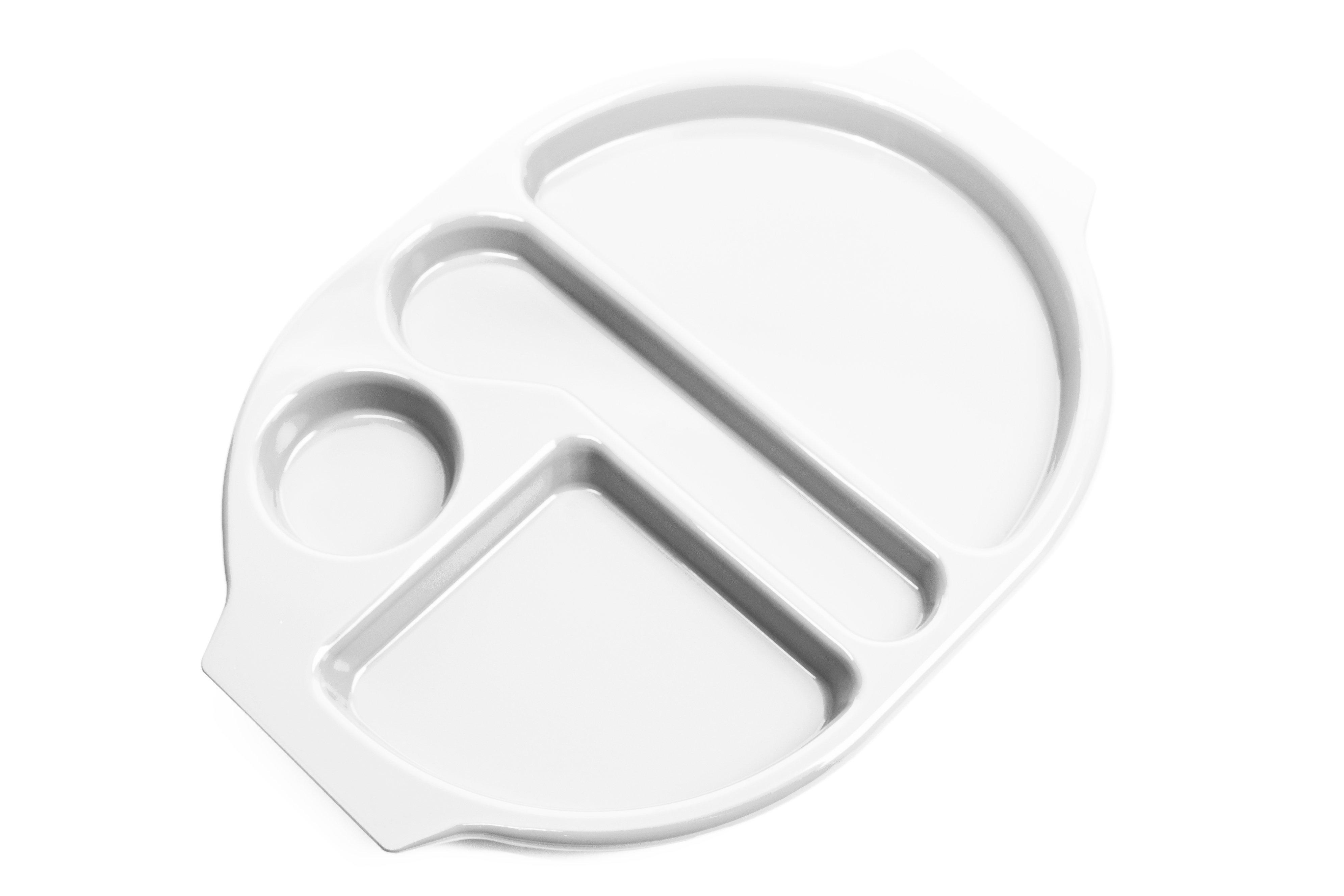 Harfield White Polycrabonate Large Meal Tray