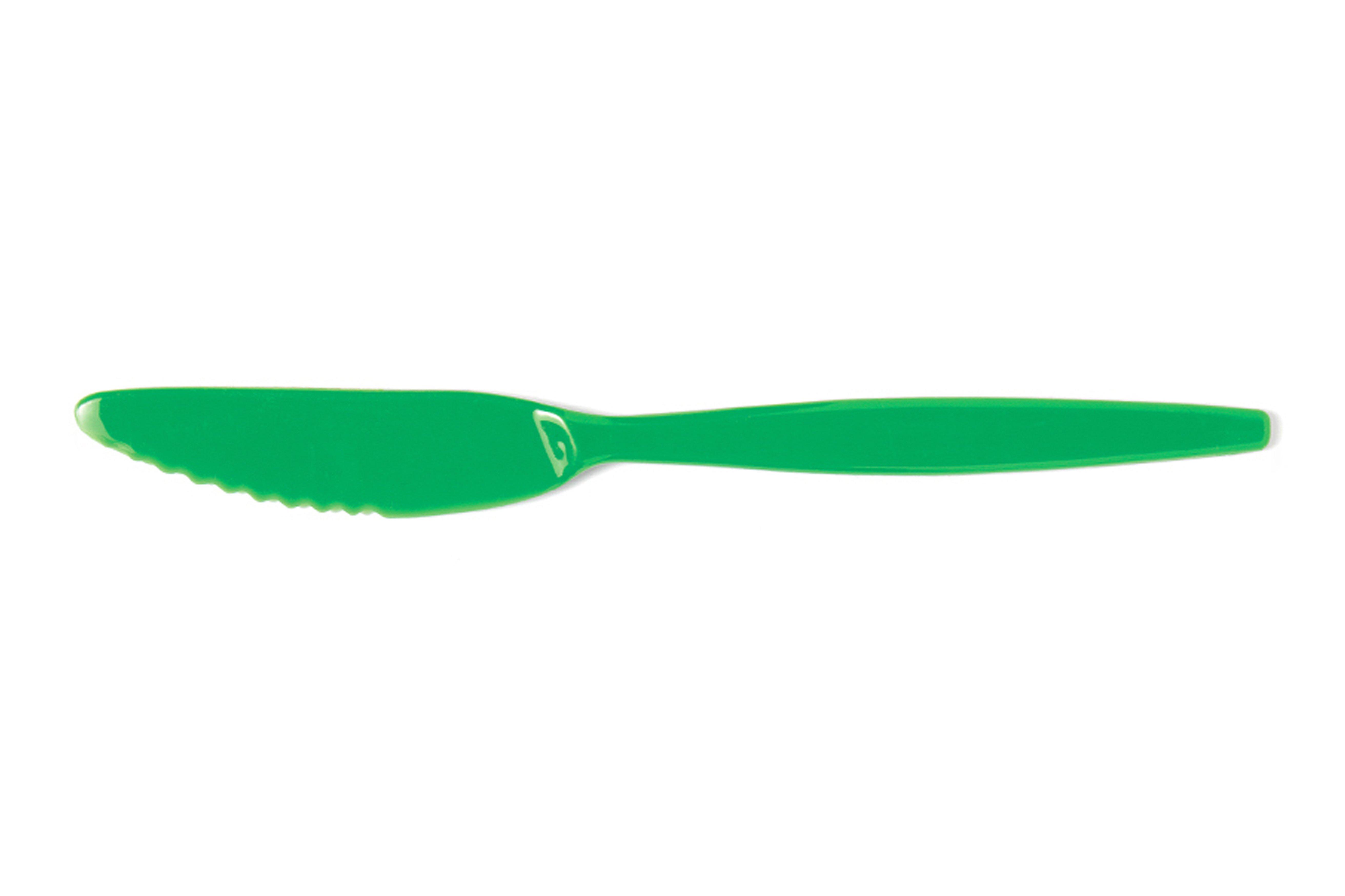 Green Polycarbonate Standard Knife