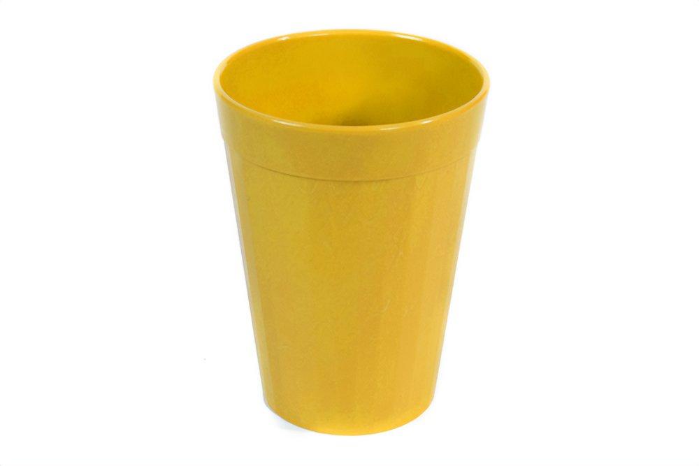 Harfield Yellow Fluted Polycarbonate Tumbler 150ml