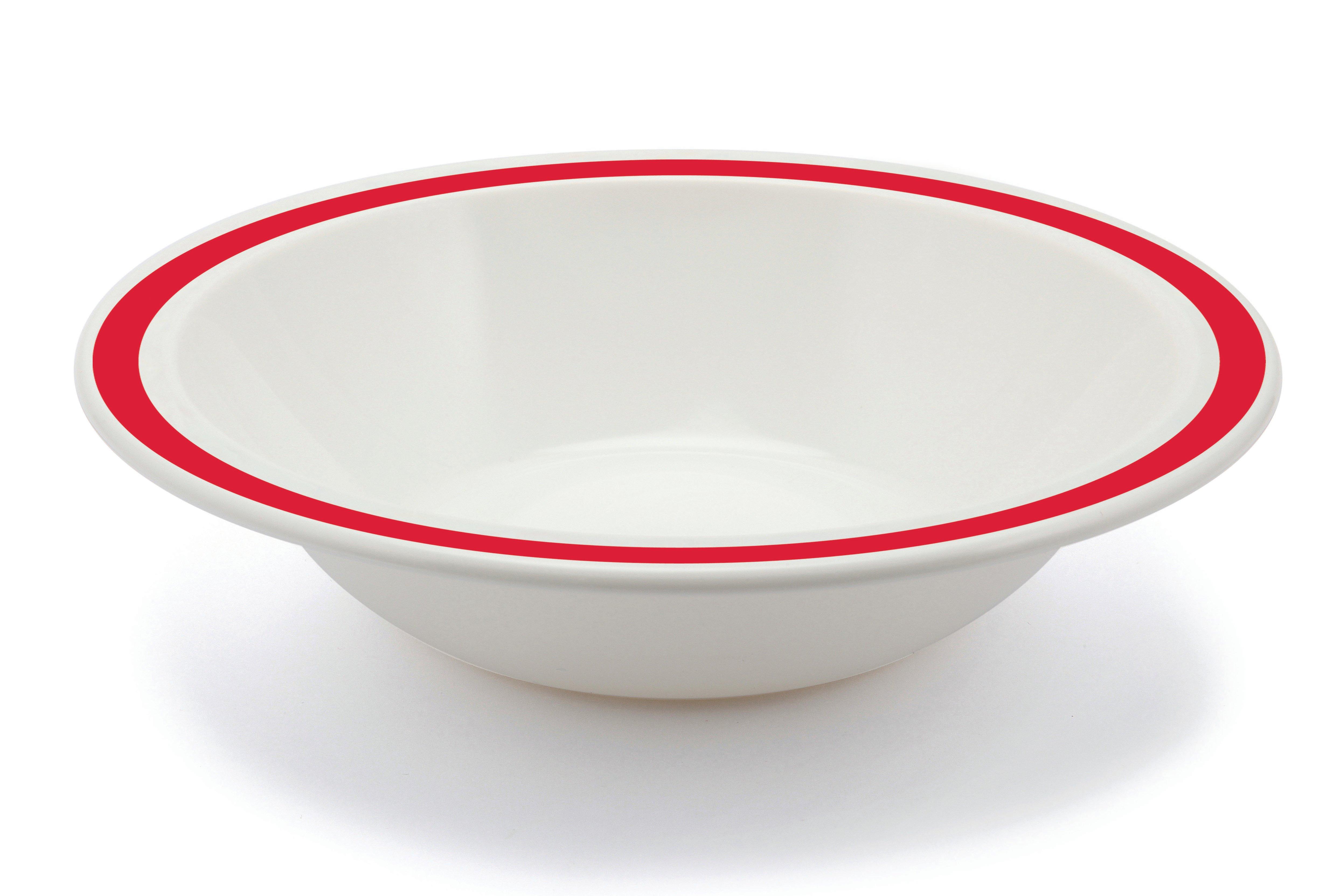 Harfield Duo Red Polycarbonate Bowl