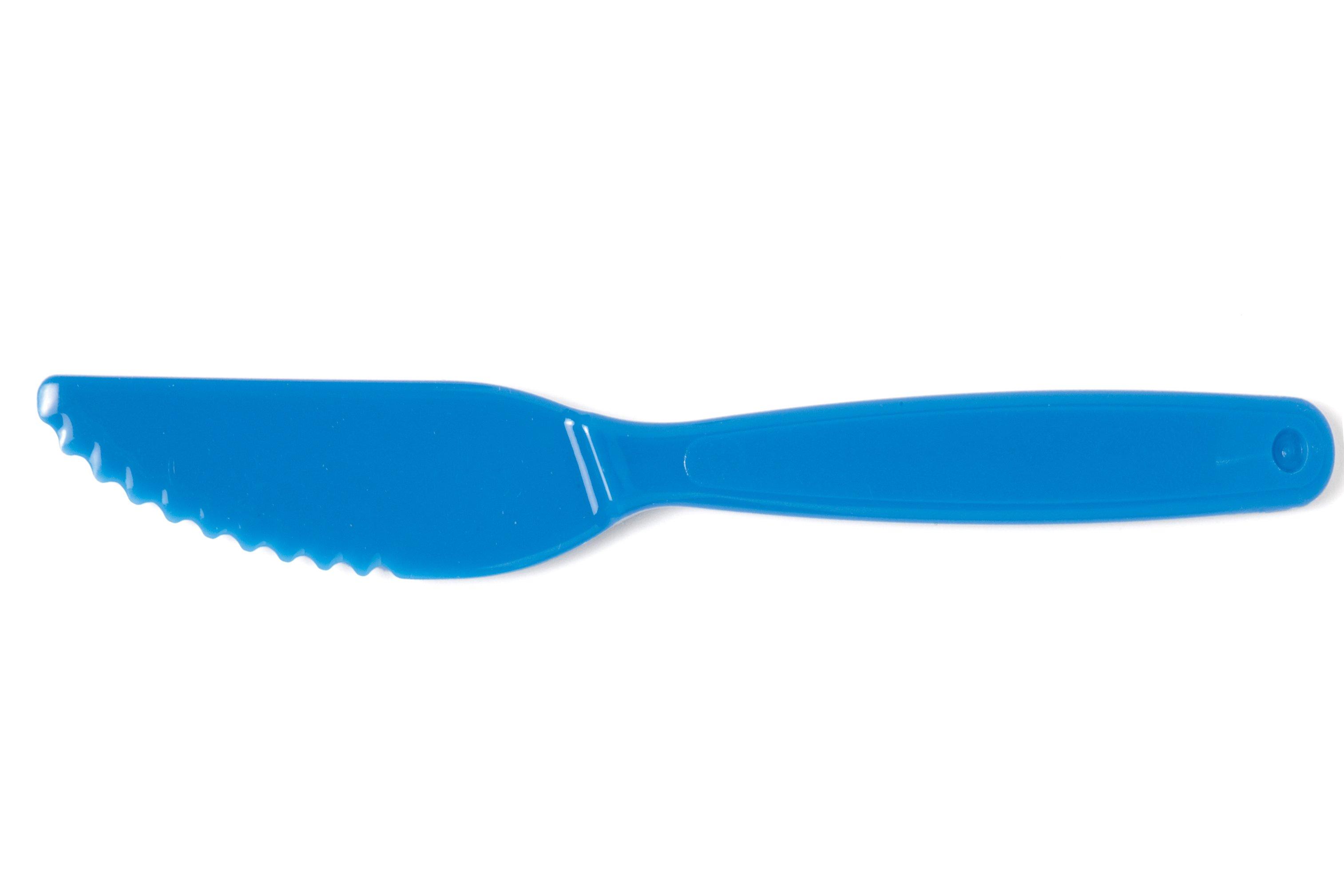 Small Blue Polycarbonate Knife