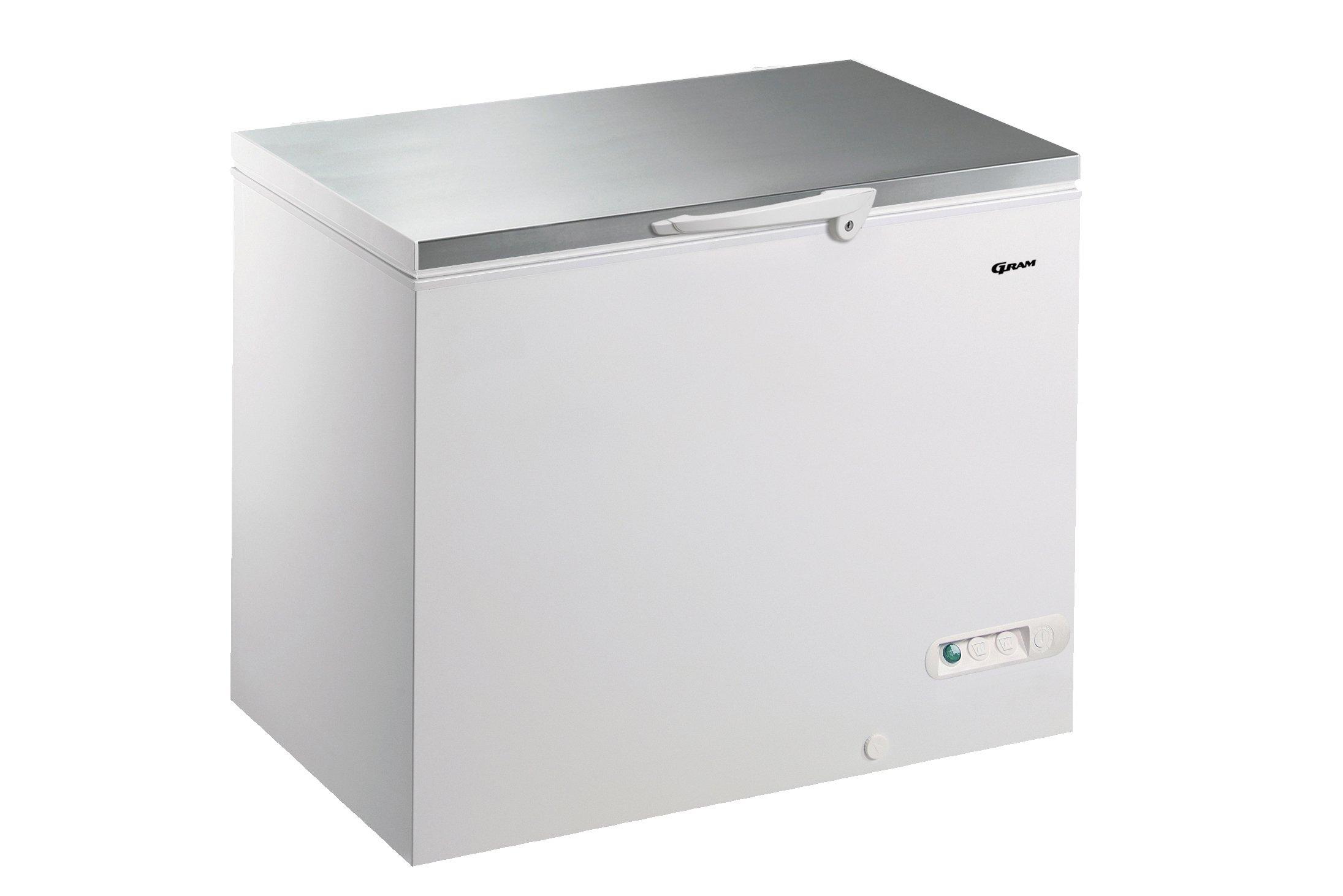 Gram CF35S Chest Freezer With Stainless Steel Lid