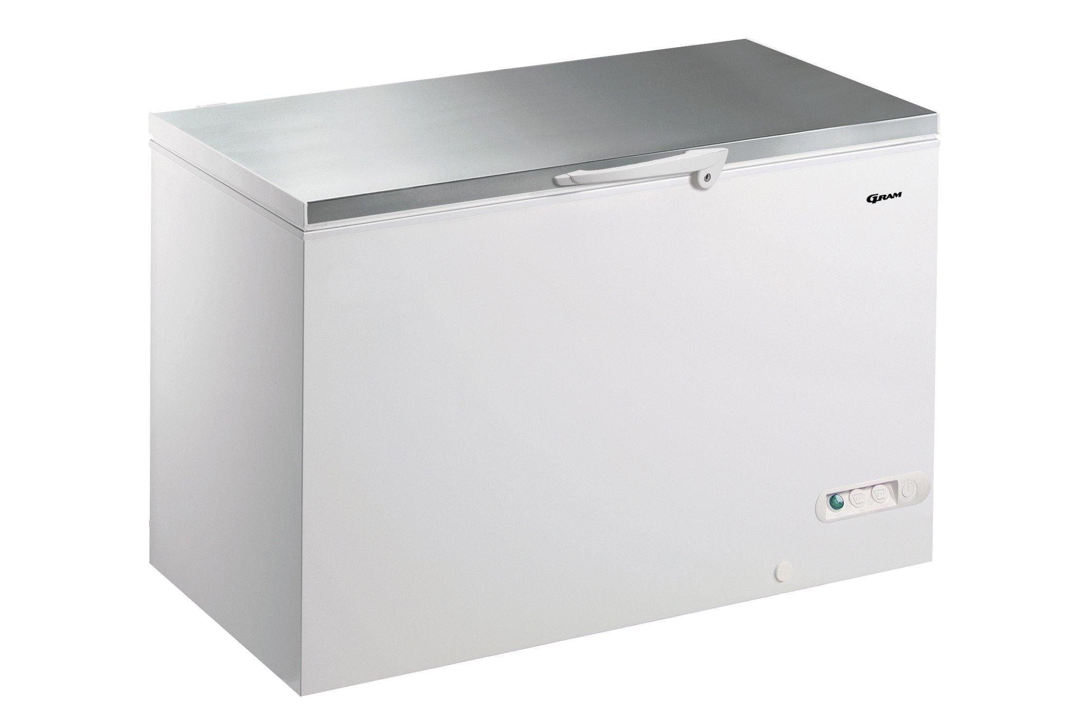 Gram CF45S Chest Freezer With Stainless Steel Lid