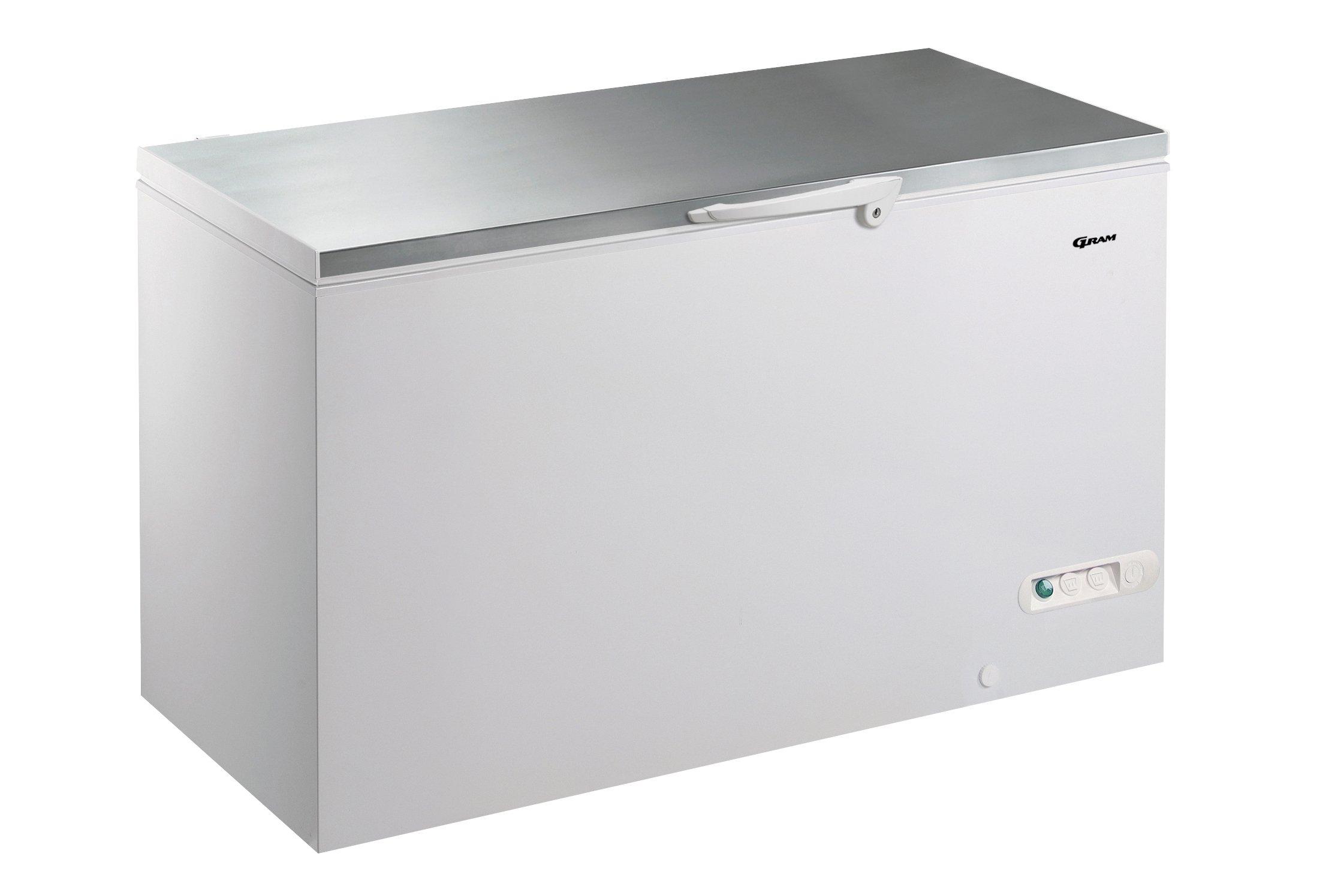 Gram CF53S Chest Freezer With Stainless Steel Lid
