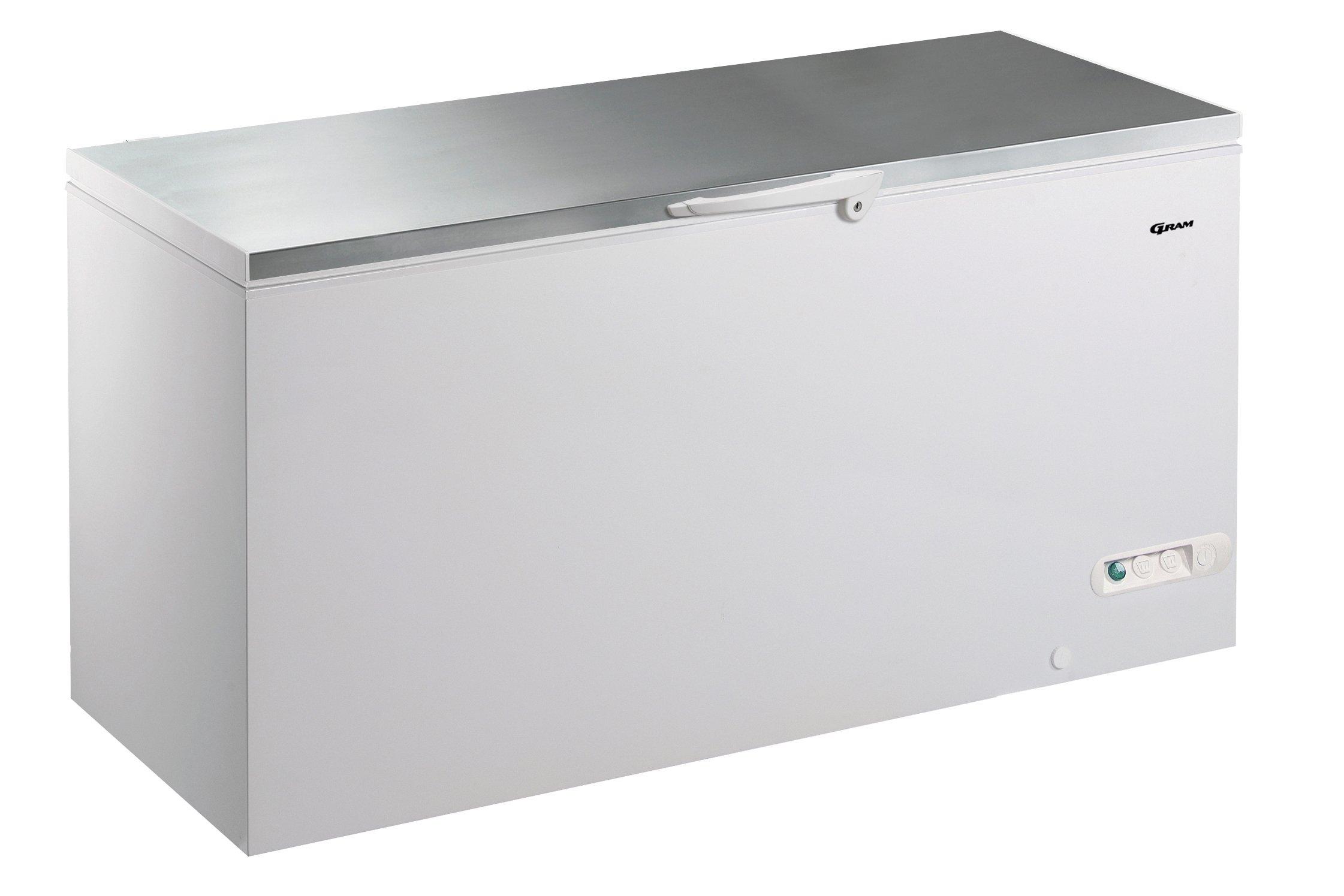 Gram CF61S Chest Freezer With Stainless Steel Lid