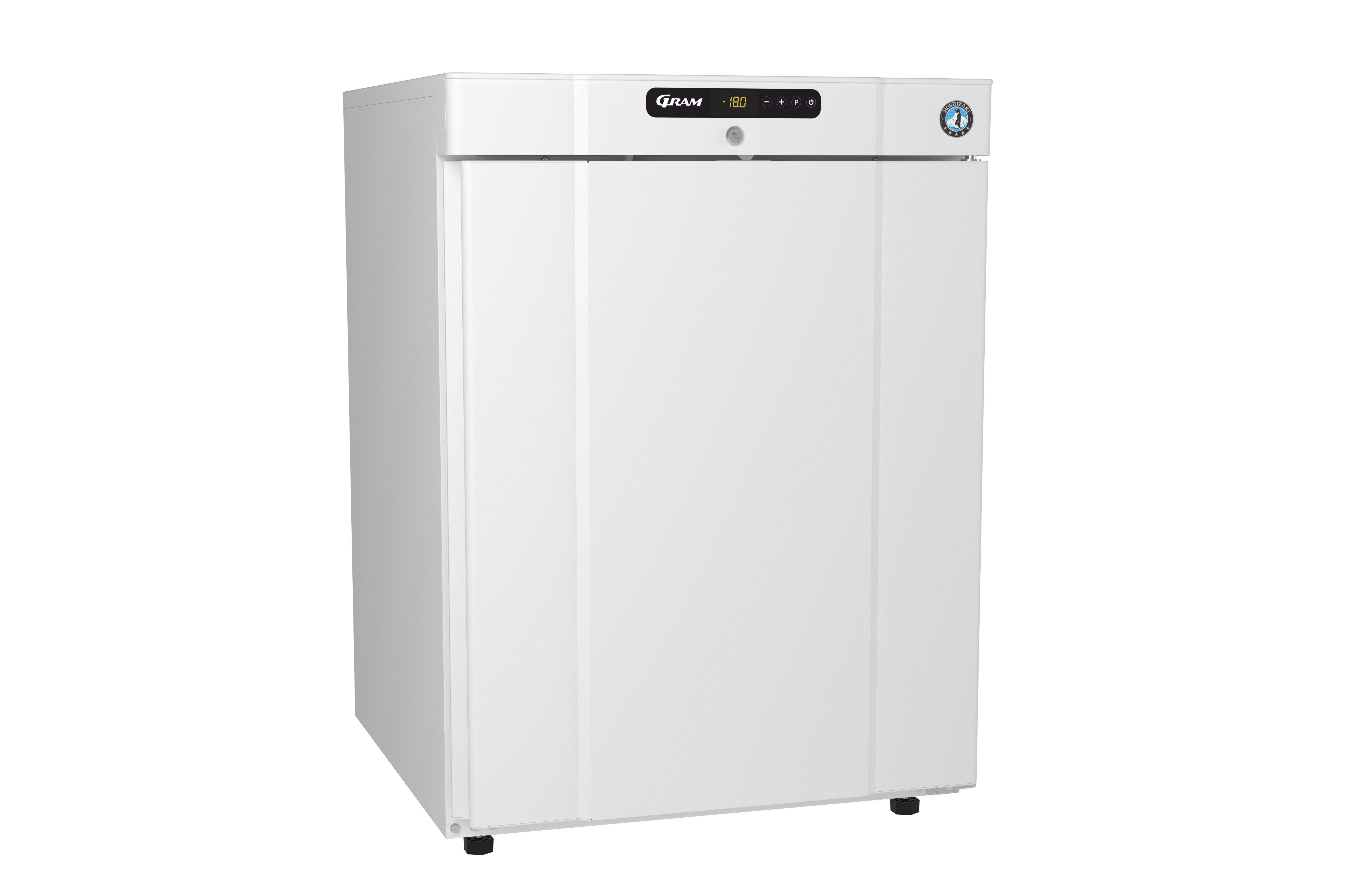 Gram F 220 LG 3W White Undercounter Freezer