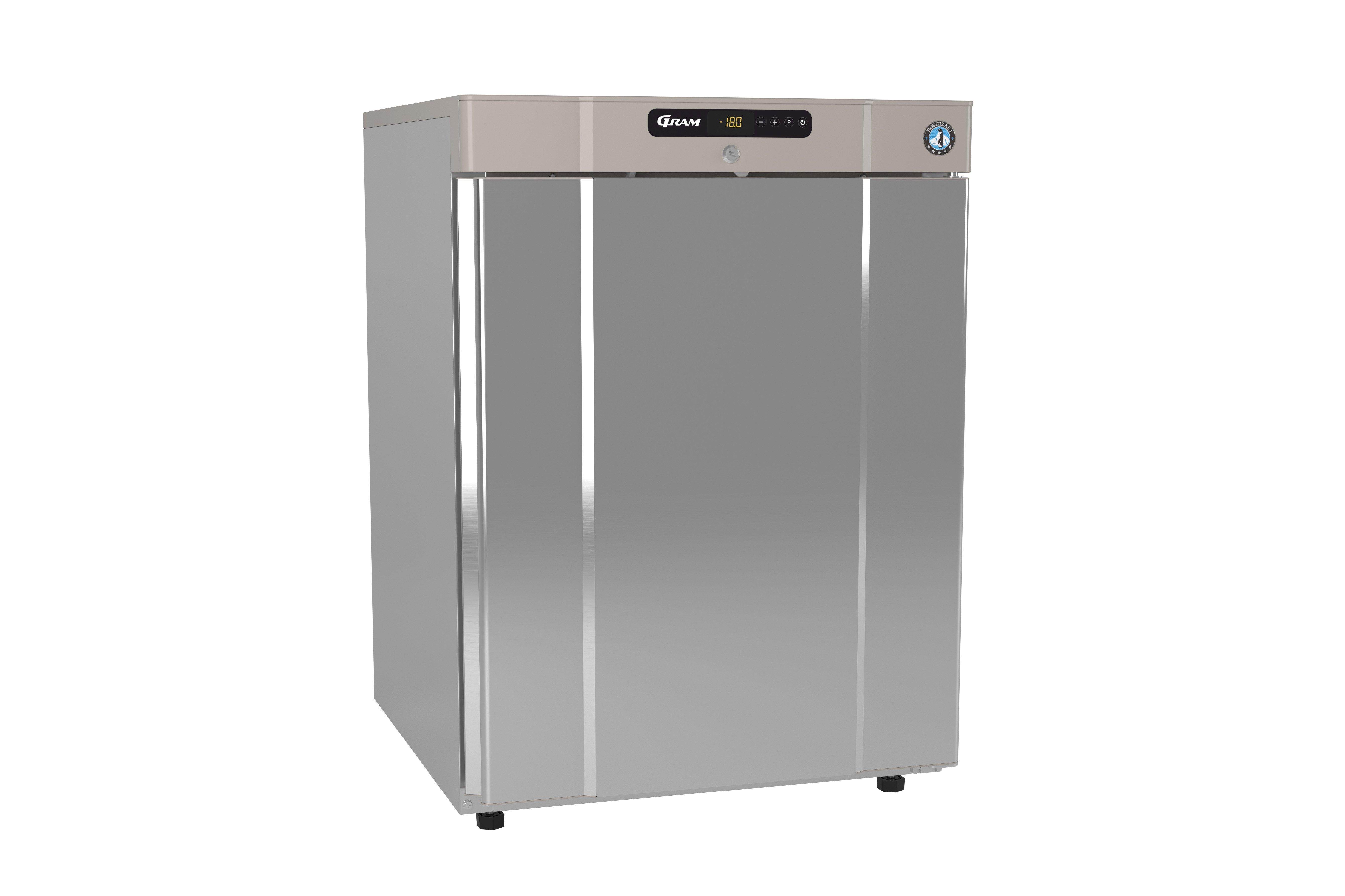 Gram F 220 RG 3N Stainless Steel Undercounter Freezer