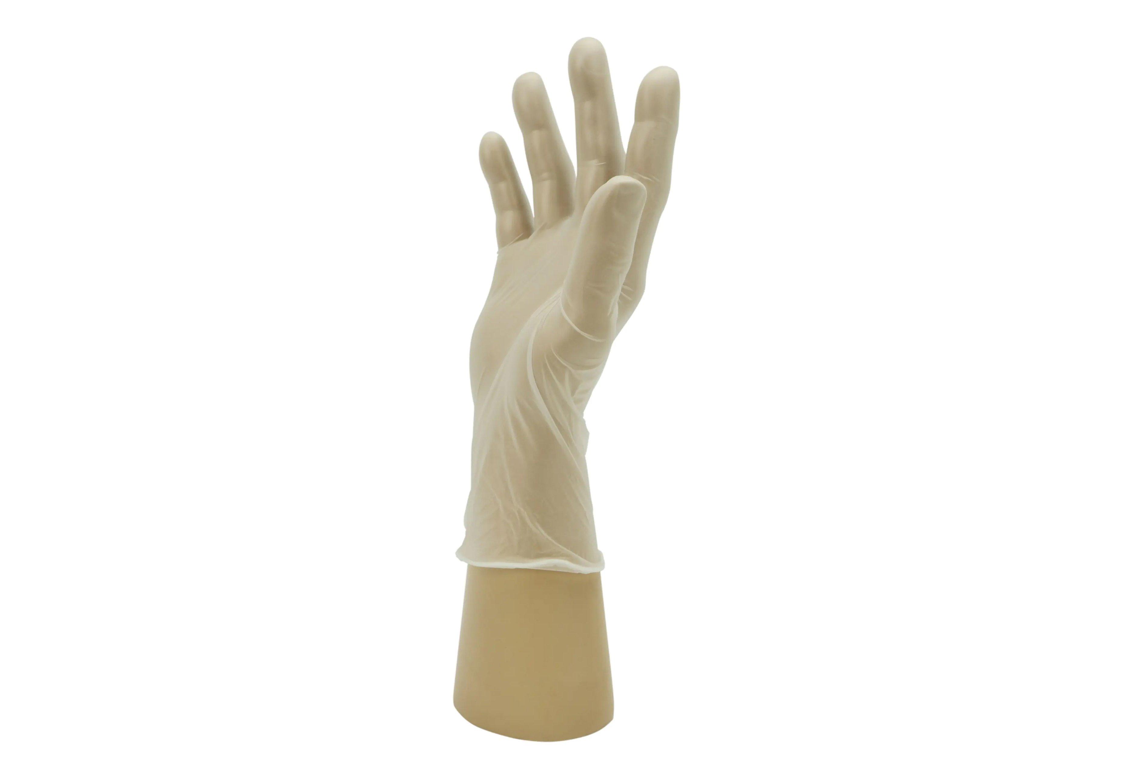 Clear Disposable Vinyl Gloves Large