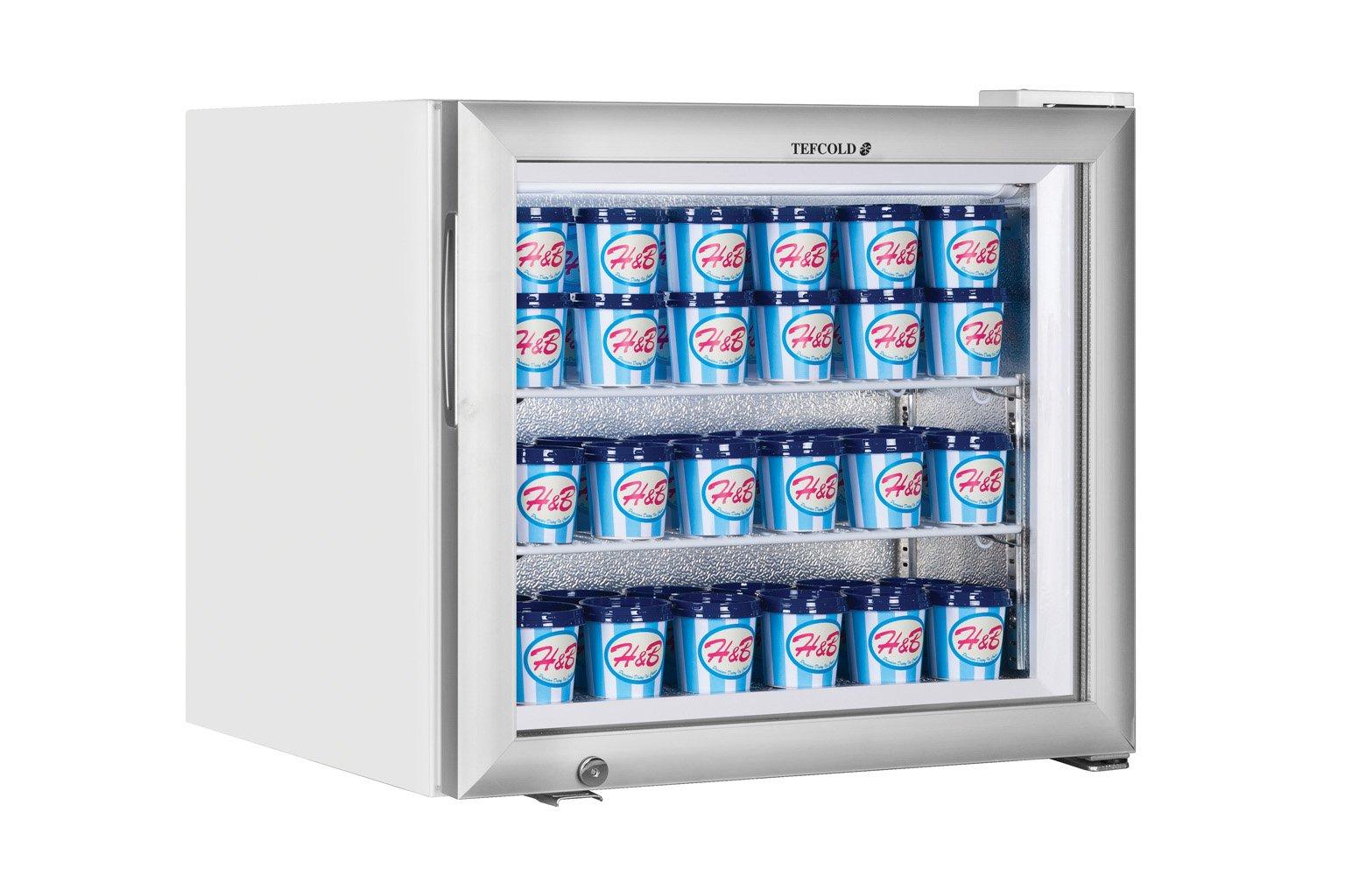 Tefcold UF50G Glass Door Display Freezer