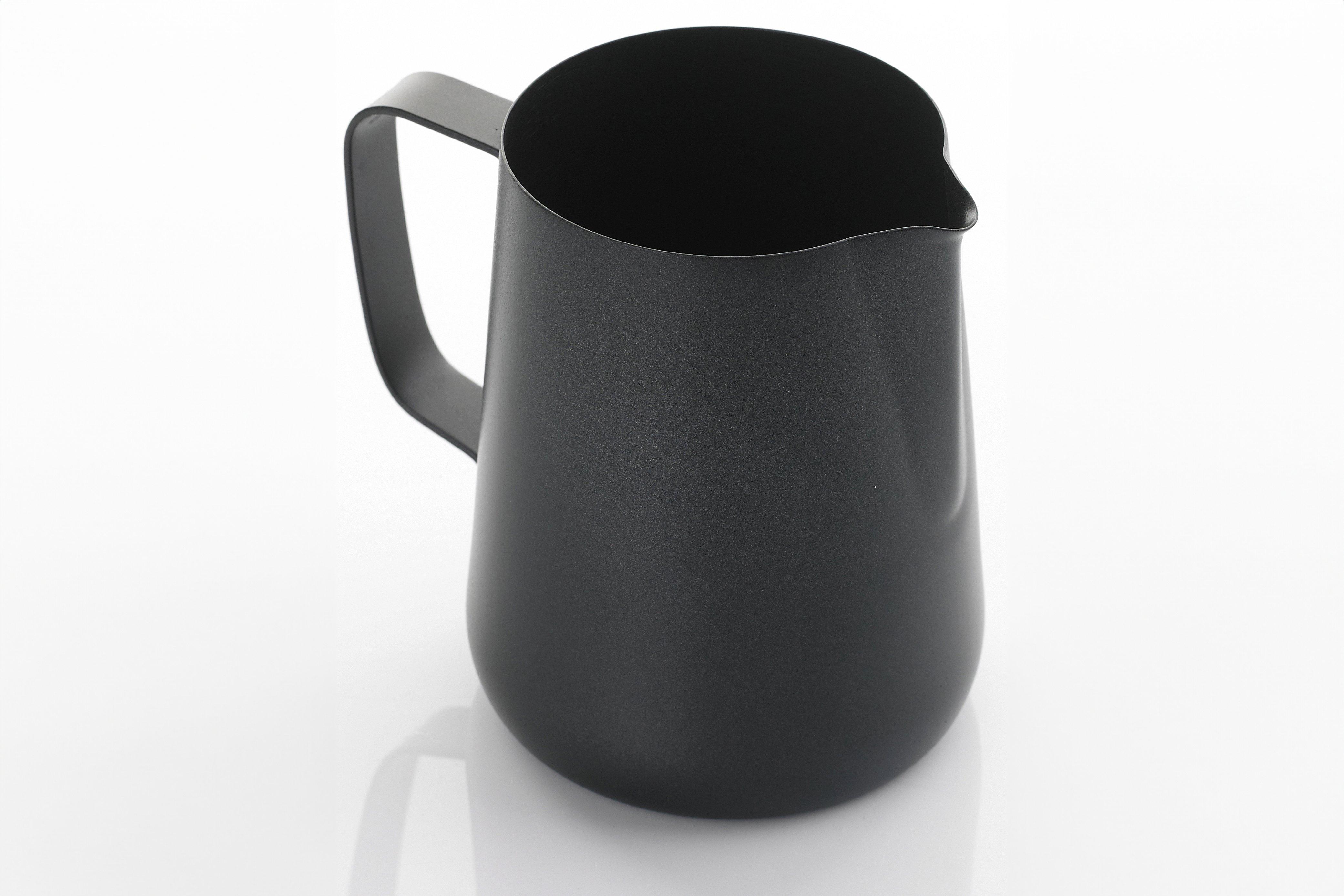 Black Stainless Steel Teflon Coated Foaming Jug 600ml