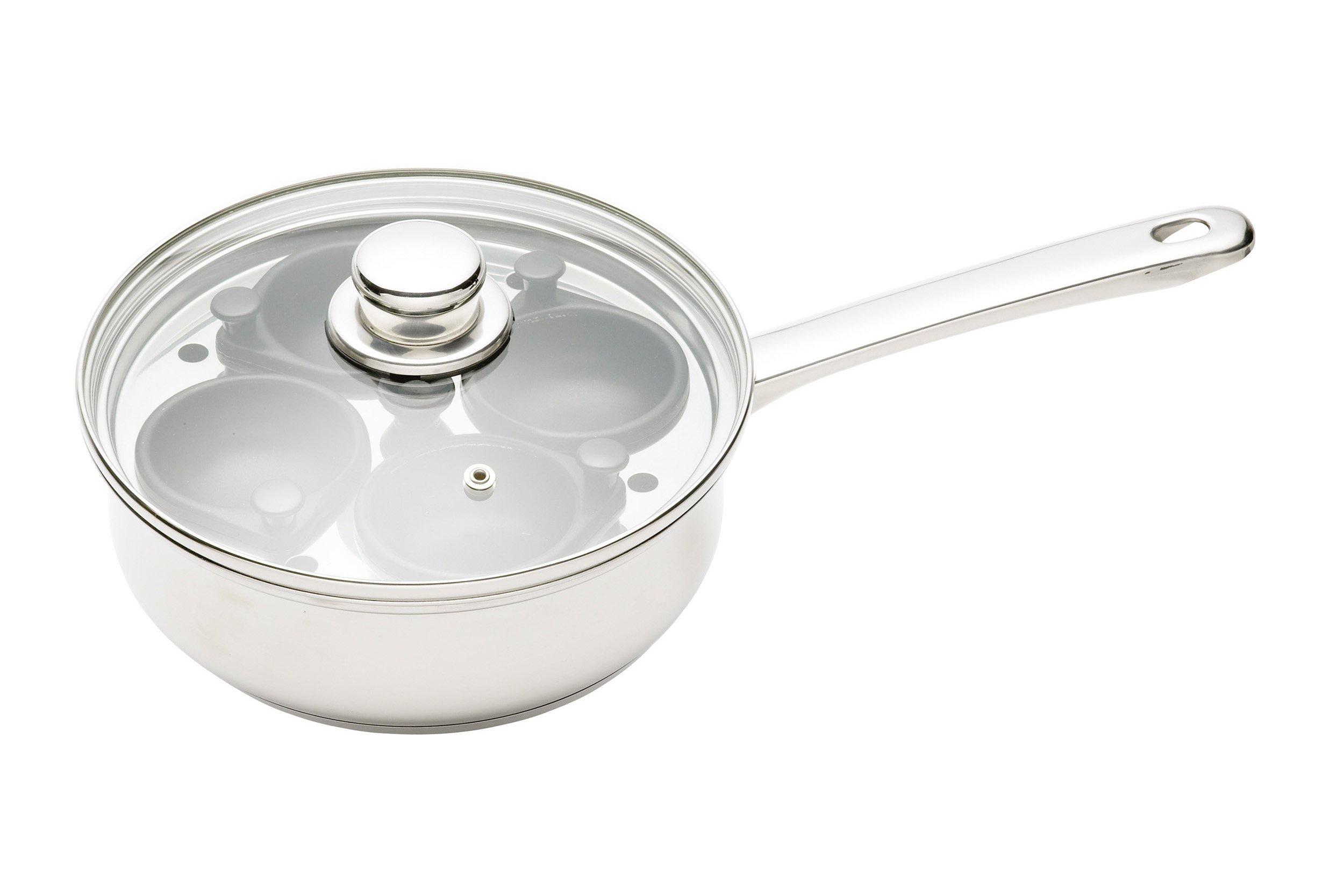 Stainless Steel Four Hole Egg Poacher