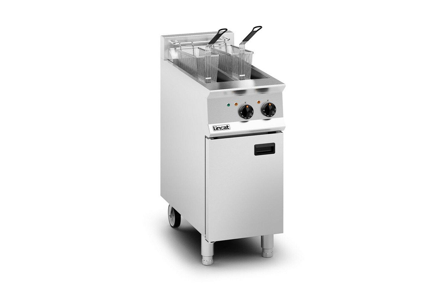 Lincat OE8105 Opus 800 Heavy Duty Twin Tank Electric Fryer