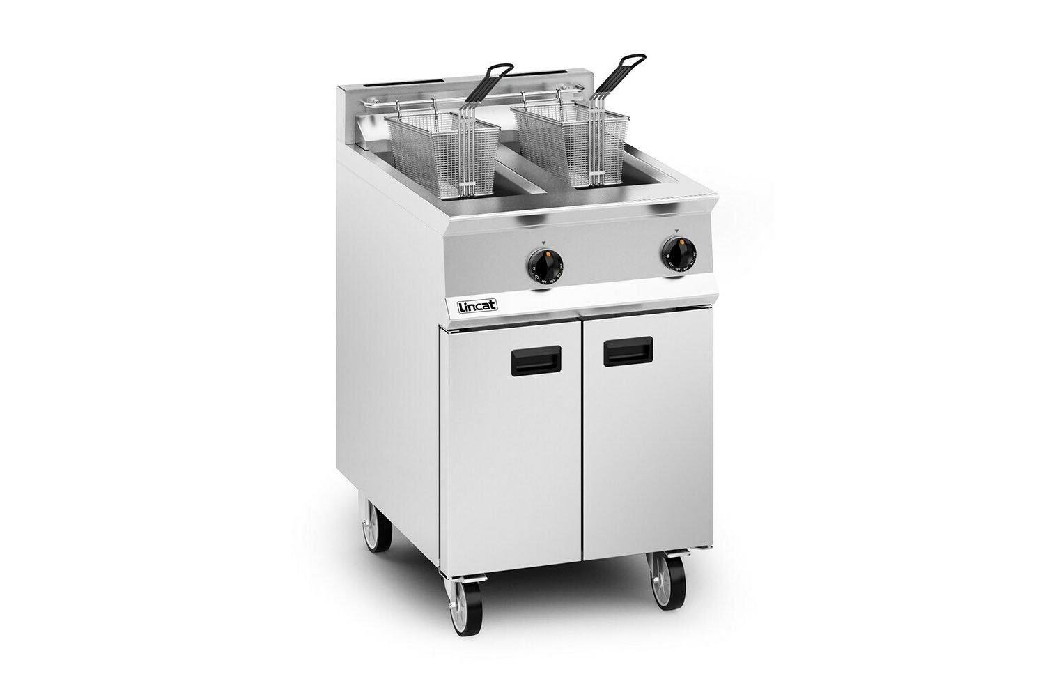 Lincat OG8111/N Opus 800 Heavy Duty Twin Tank Gas Fryer
