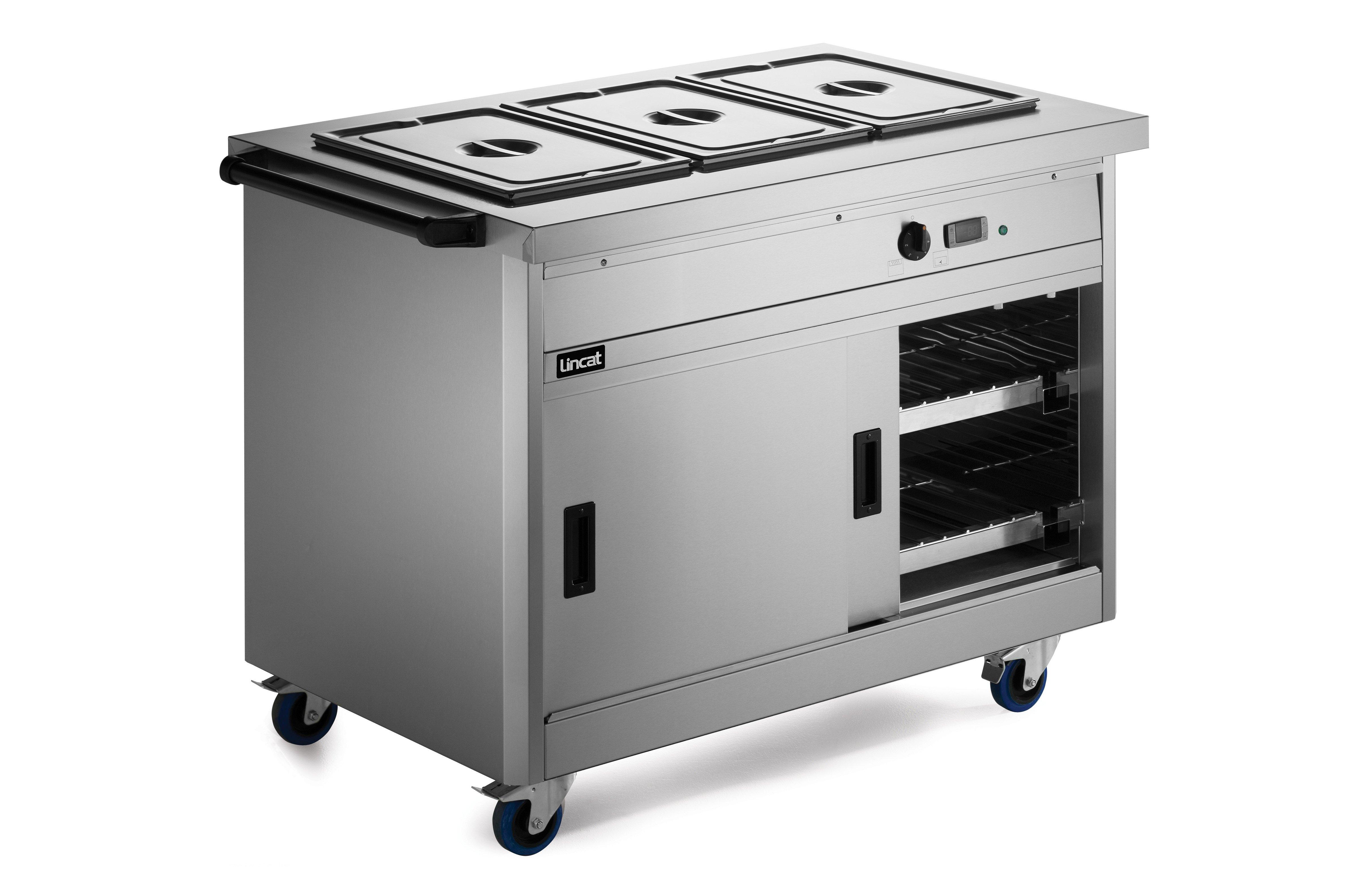 Lincat Panther 670 P6P3 Plain Top Hot Cupboard