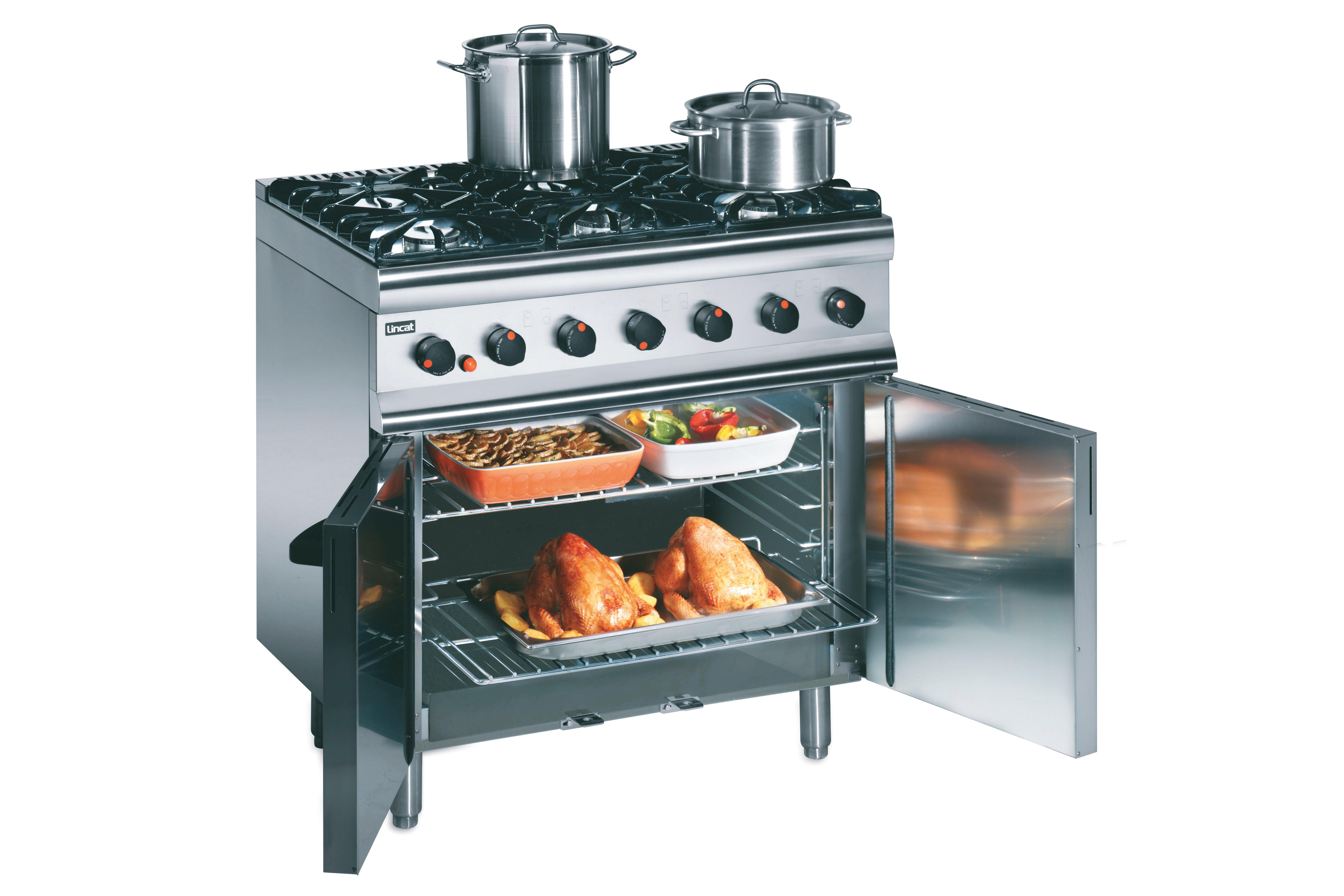 SLR9C Gas 6 Burner Oven Range