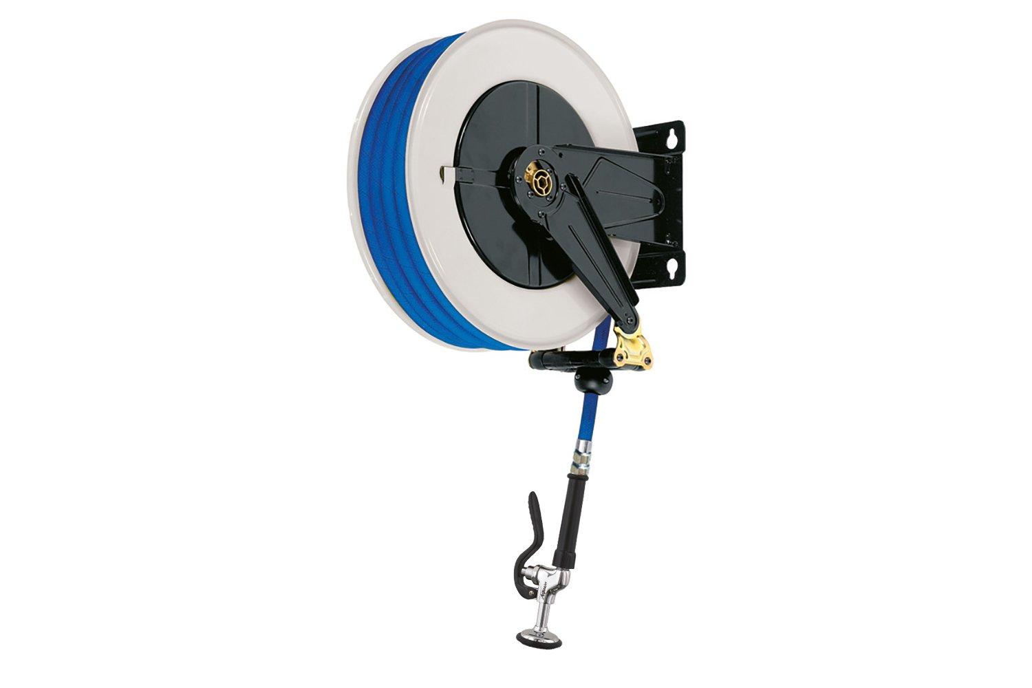 MERK 15SSG UPVC Finish Wash Down Hose with Standard Rose Head Gun