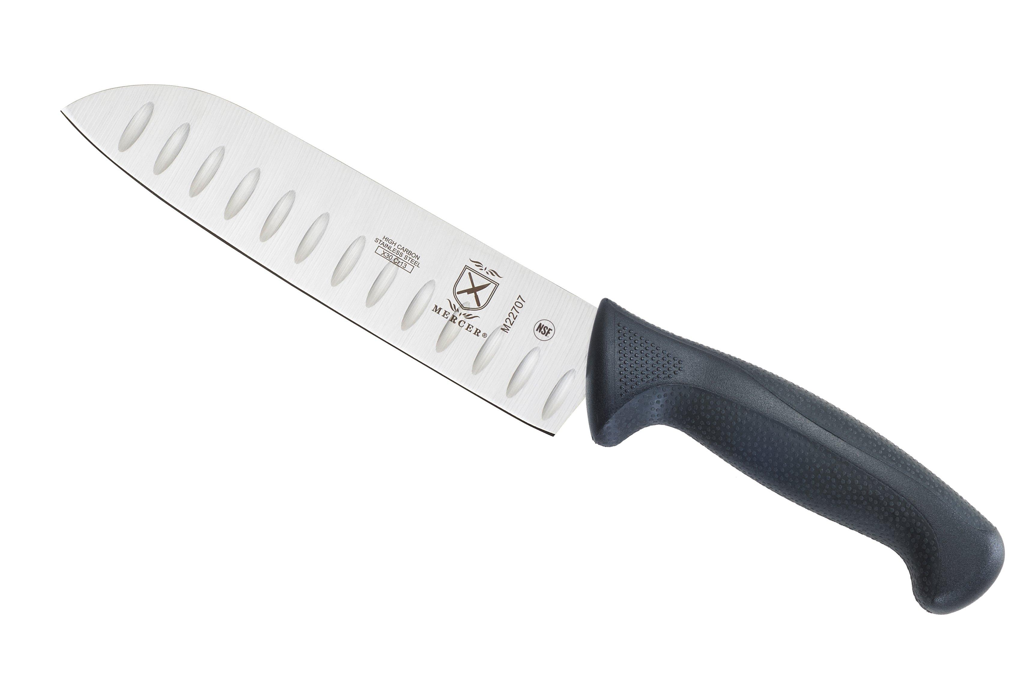 Millenia Santoku Knife with Granton Edge 18cm