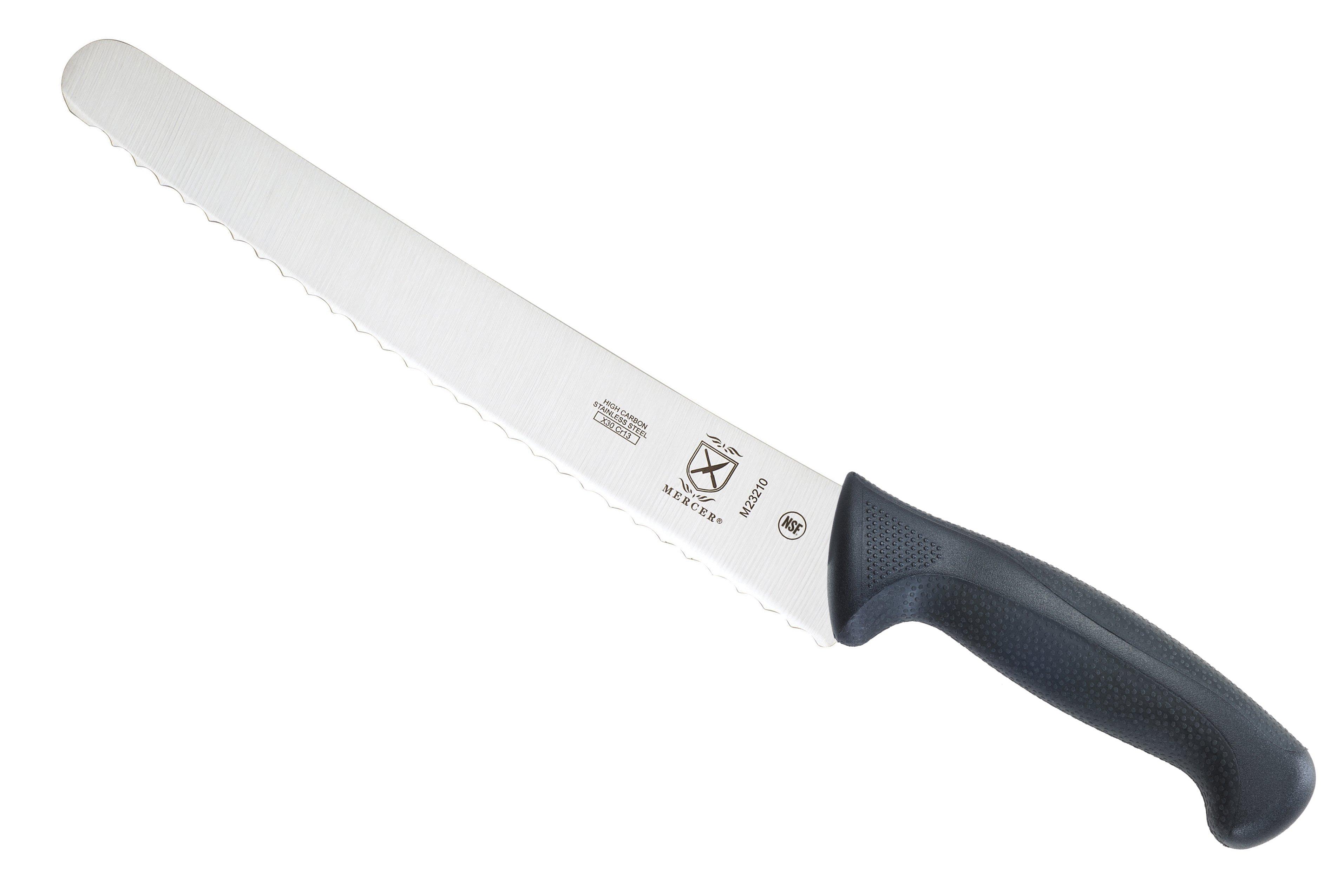 Millenia Bread Knife with Wide Wavy Edge Blade 25.4cm