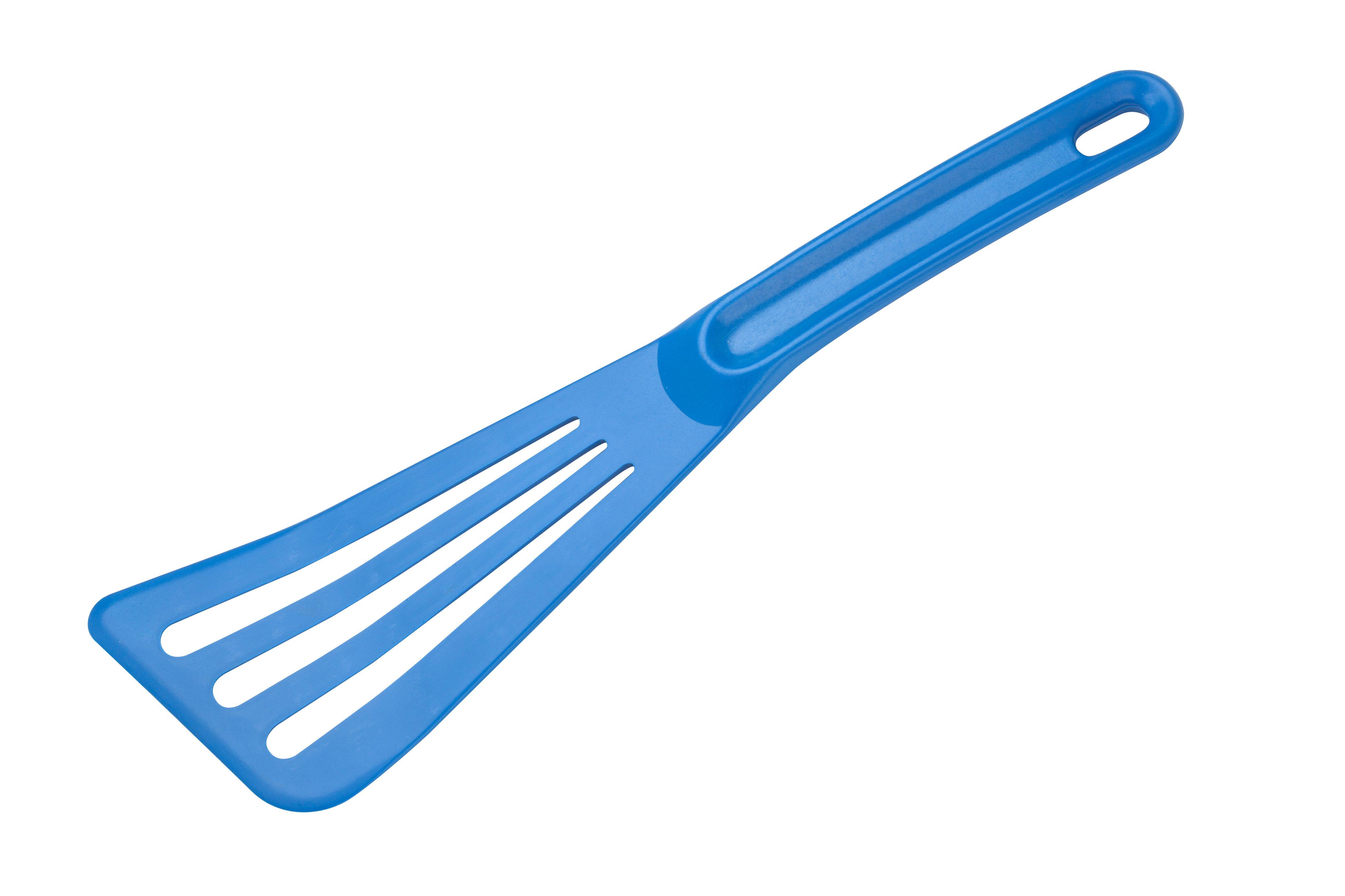 Hells Tools Blue Nylon Slotted Spatula