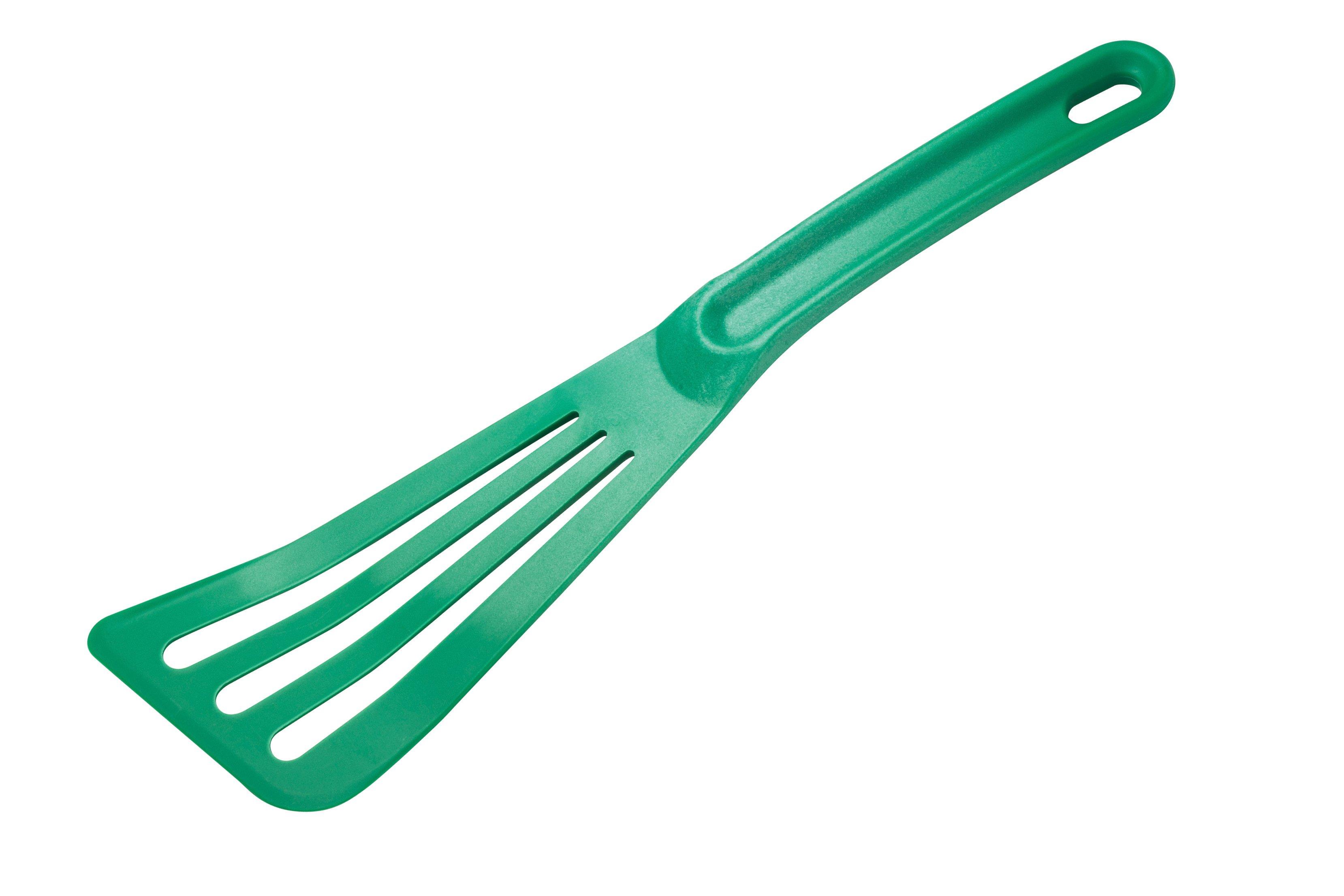 Hells Tools Green Nylon Slotted Spatula