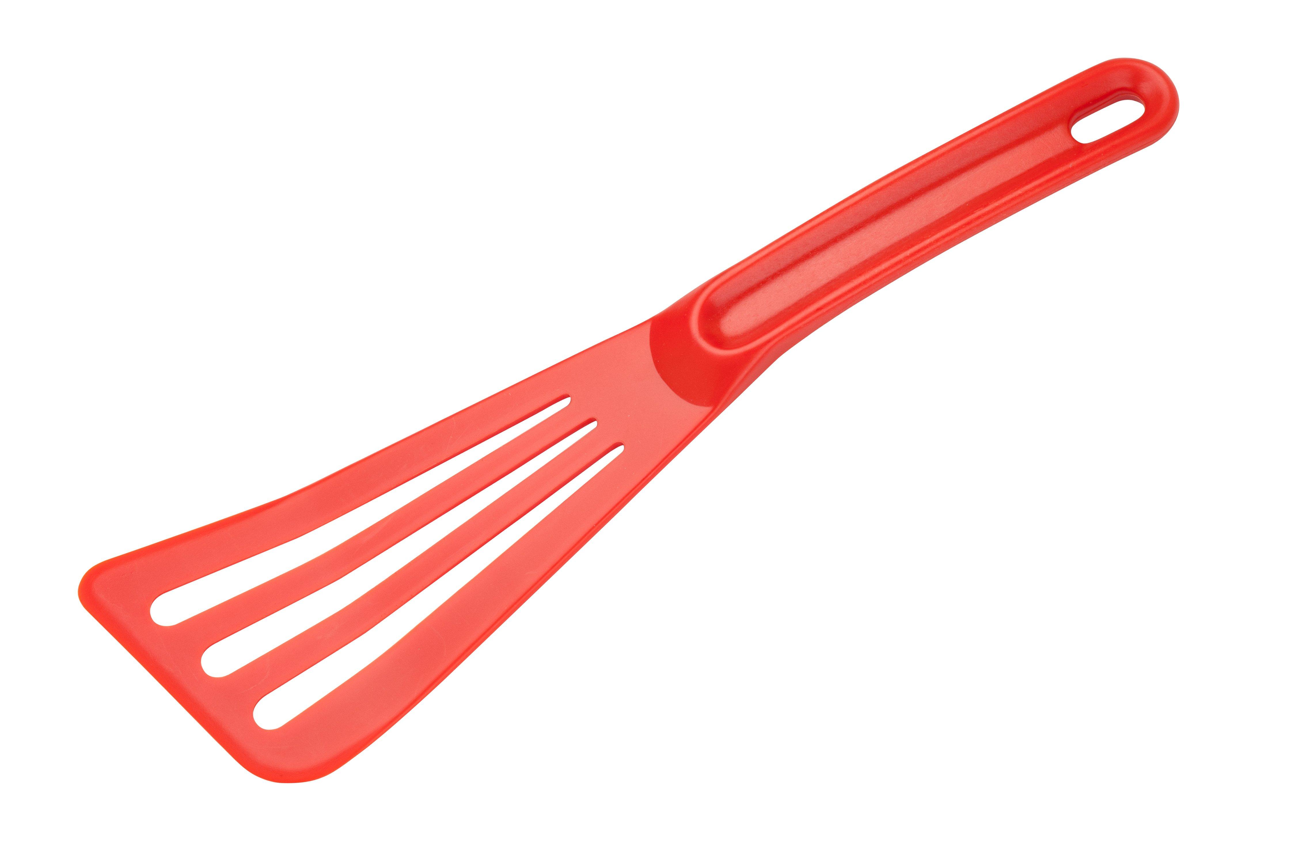 Hells Tools Red Nylon Slotted Spatula