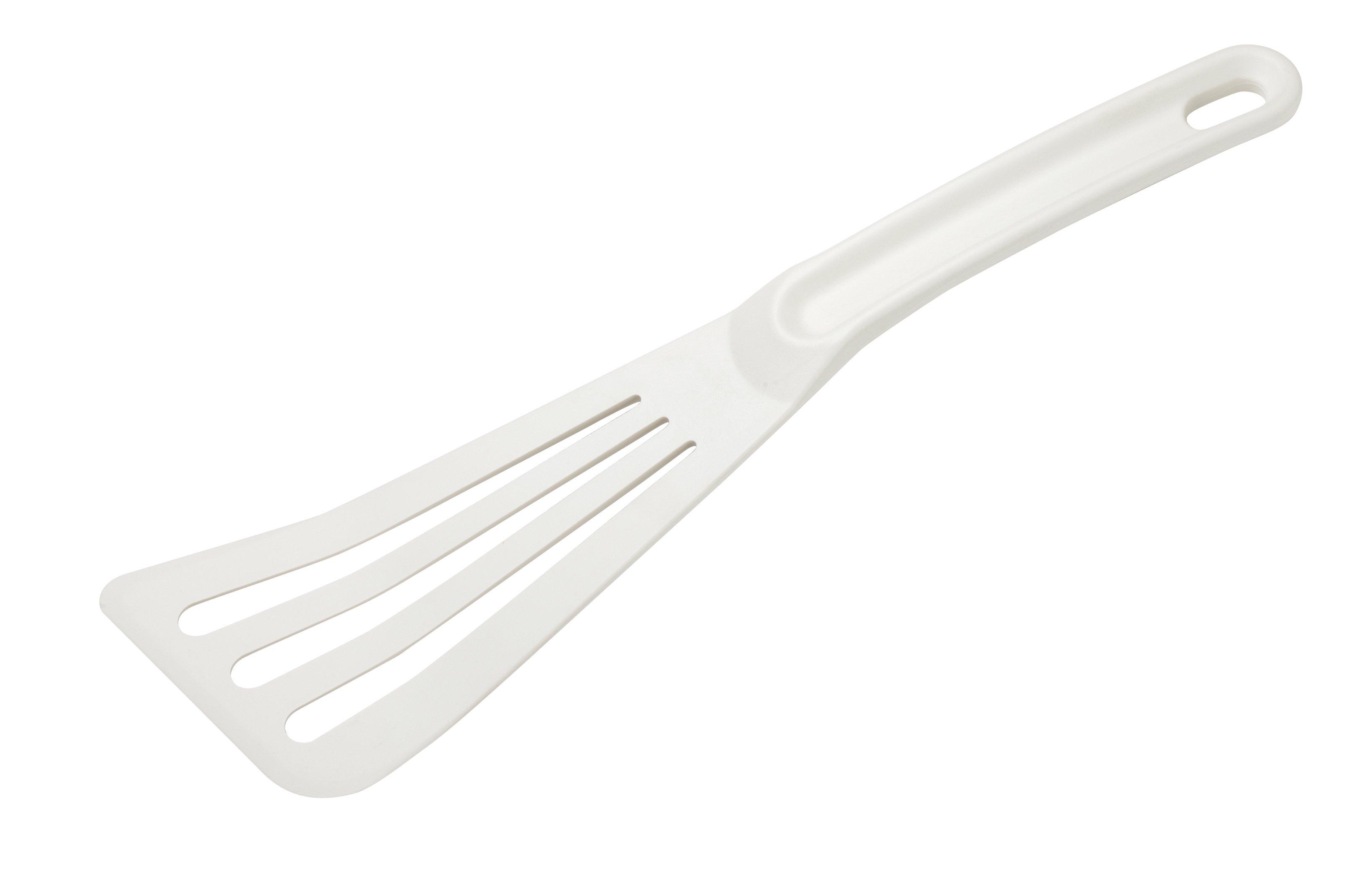 Hells Tools White Nylon Slotted Spatula