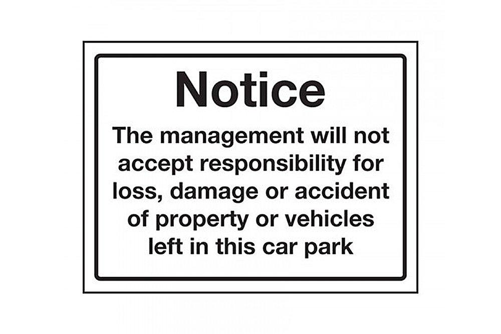 Car Park Disclaimer Notice