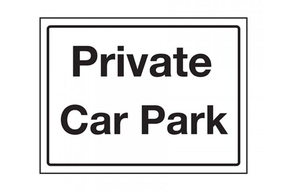 Private Car Park Sign