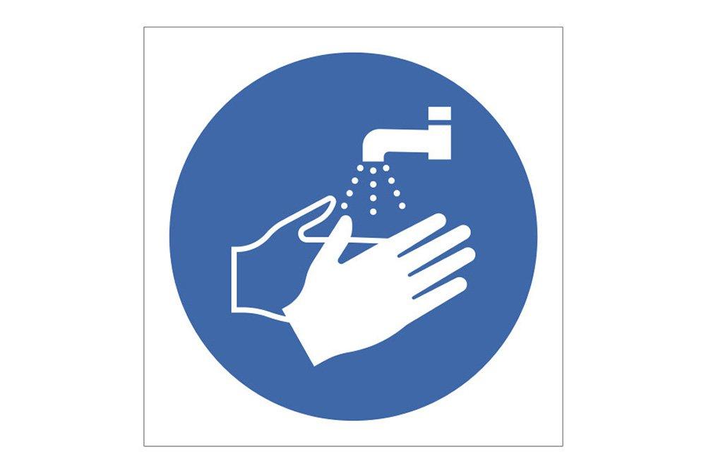 Wash Hands Symbol Sign