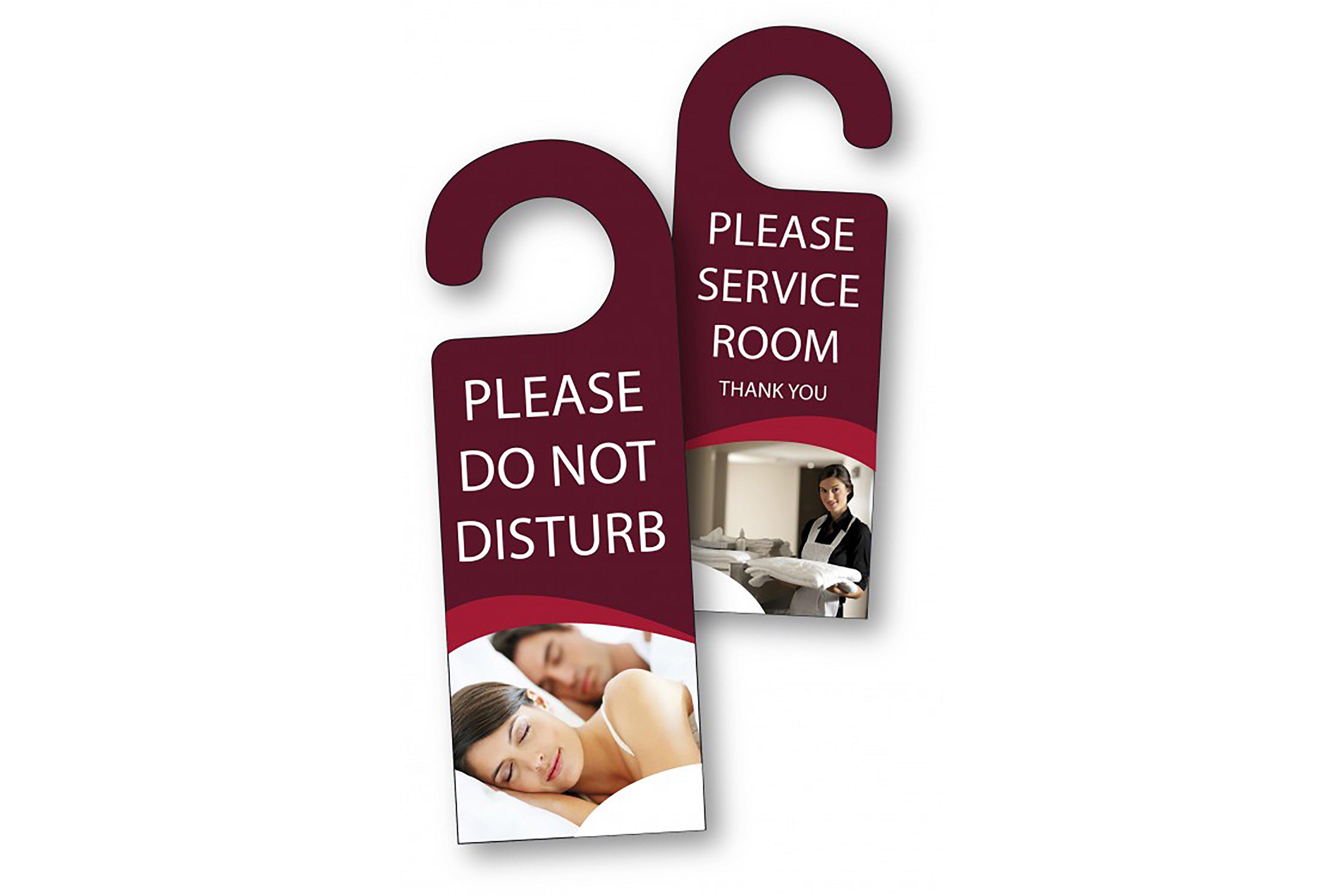 Do Not Disturb/Please Service Room Sign