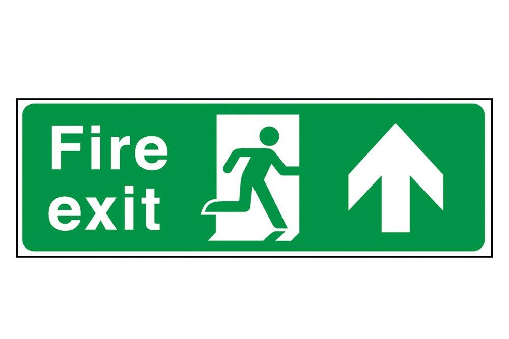 Fire Exit Sign (Arrow Up)