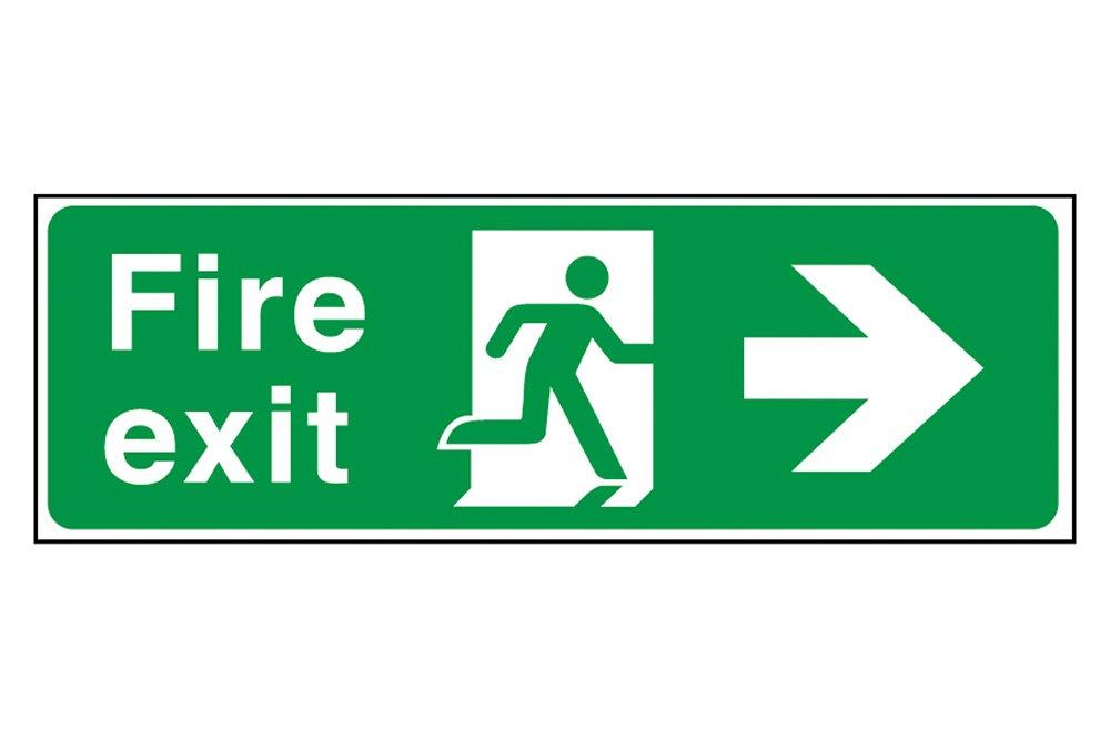 Fire Exit Sign (Arrow Right)