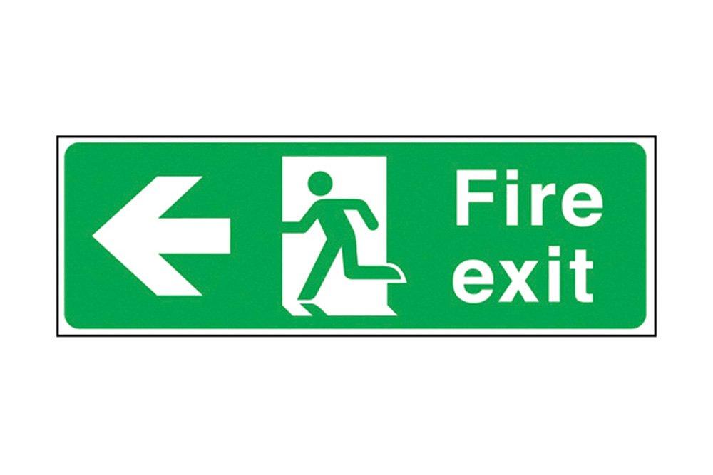Fire Exit Sign (Arrow Left)