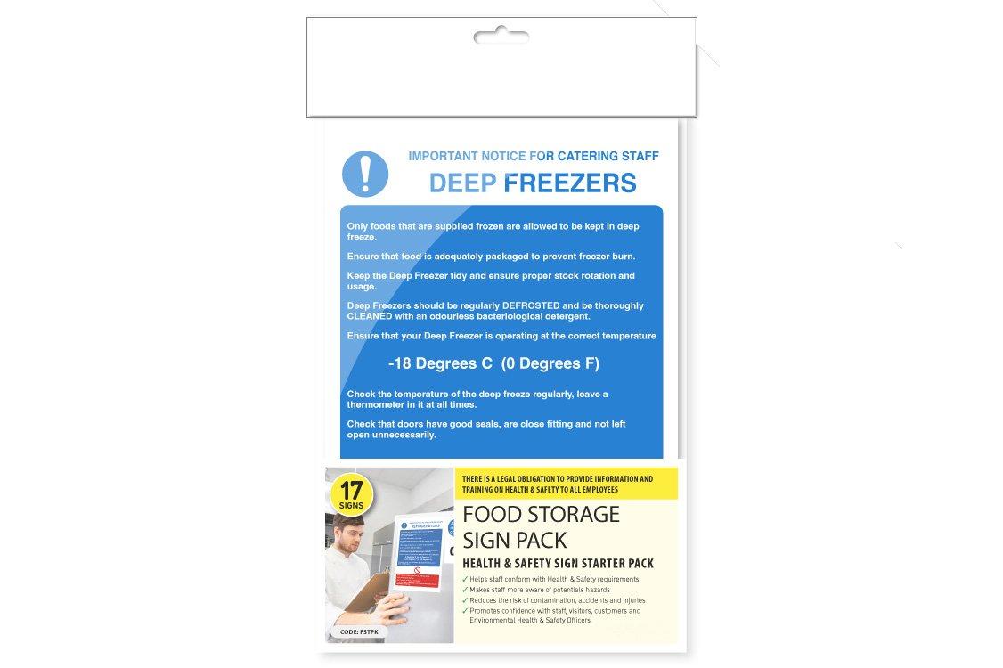 Food Storage Sign Pack