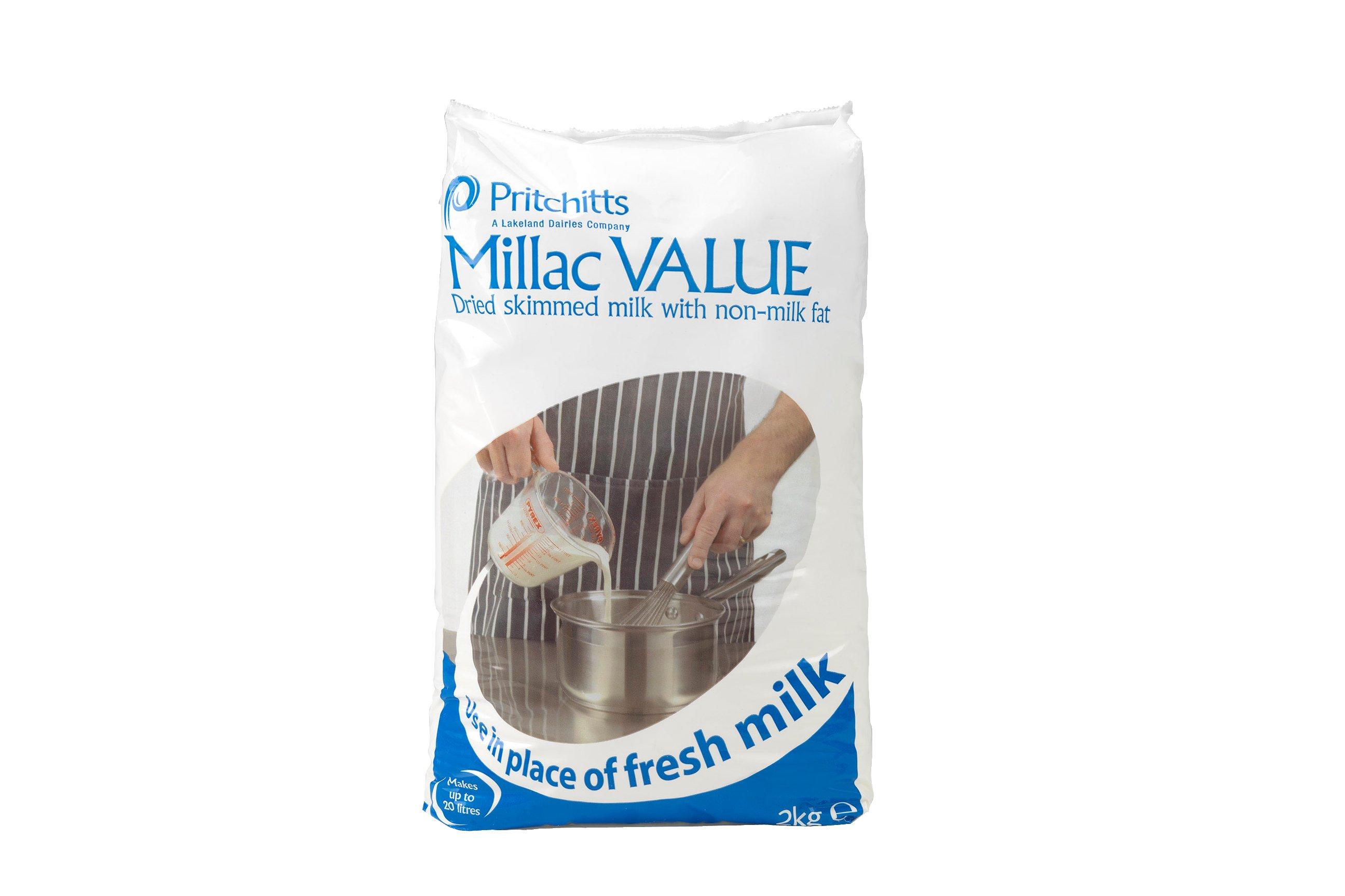 Millac Value Skimmed Milk Powder with Non-Milk Fat 2kg