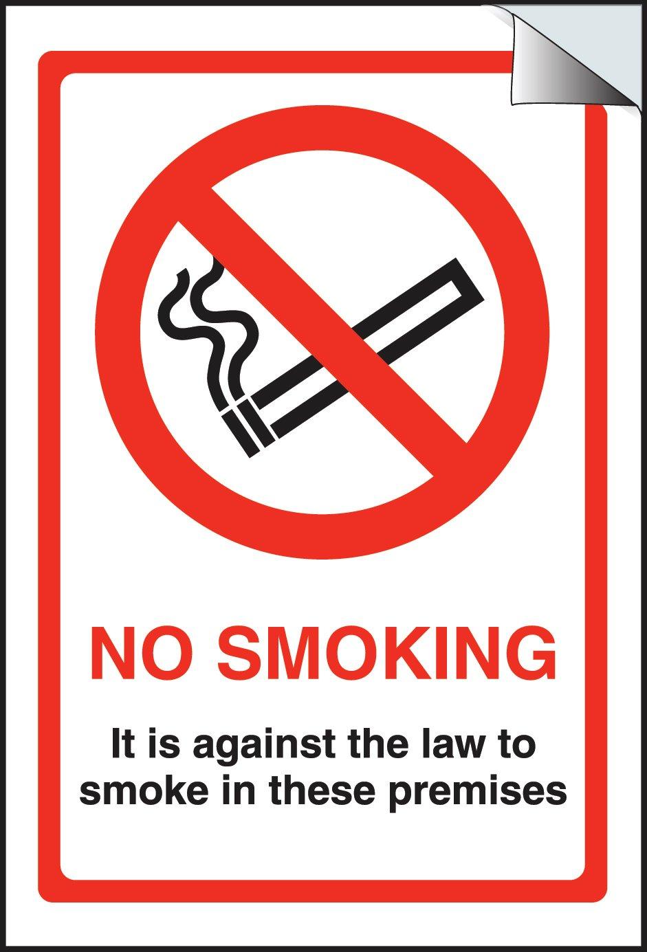 No Smoking Against The Law Sign