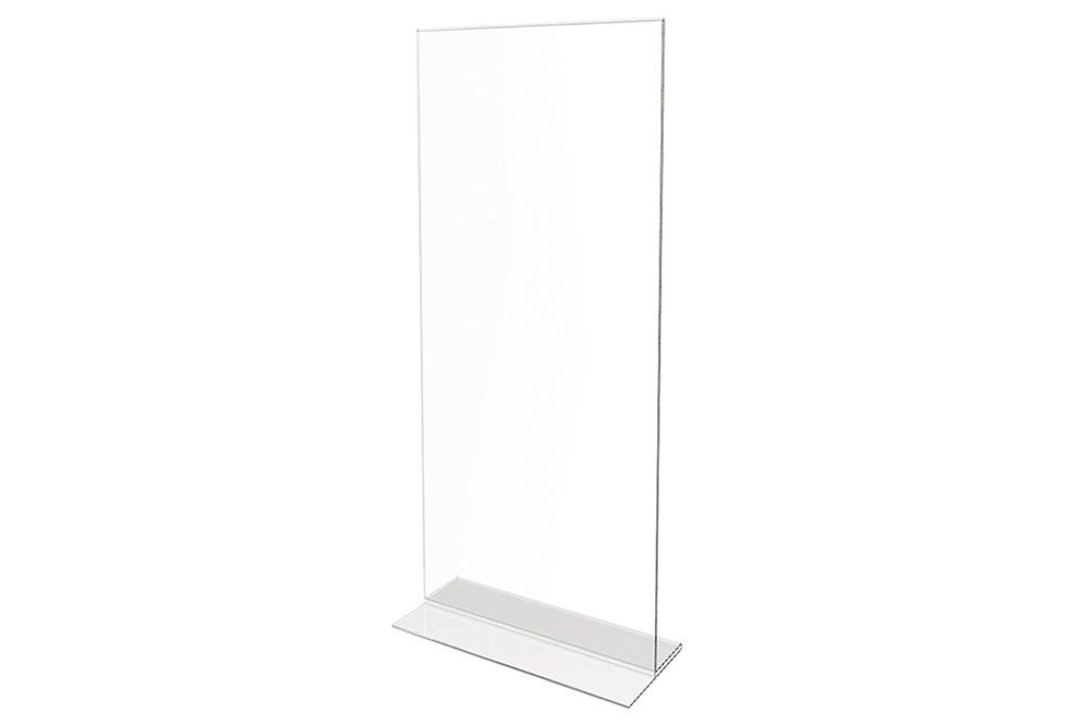 Double Sided Portrait Acrylic Poster Holder 1/3 A4