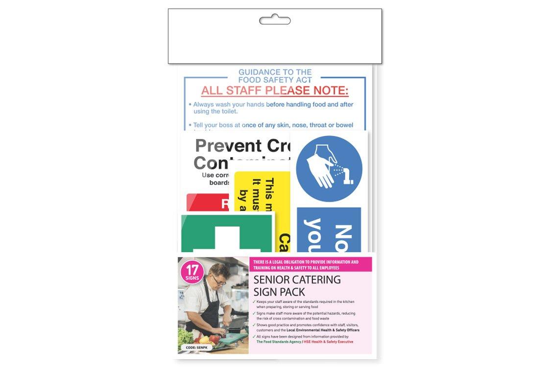 Senior Health & Safety Sign Pack