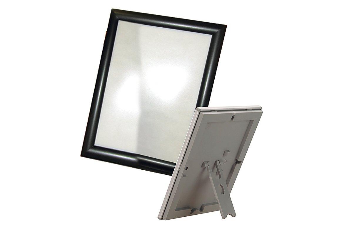 Counter Stand Snap Frame Black A4