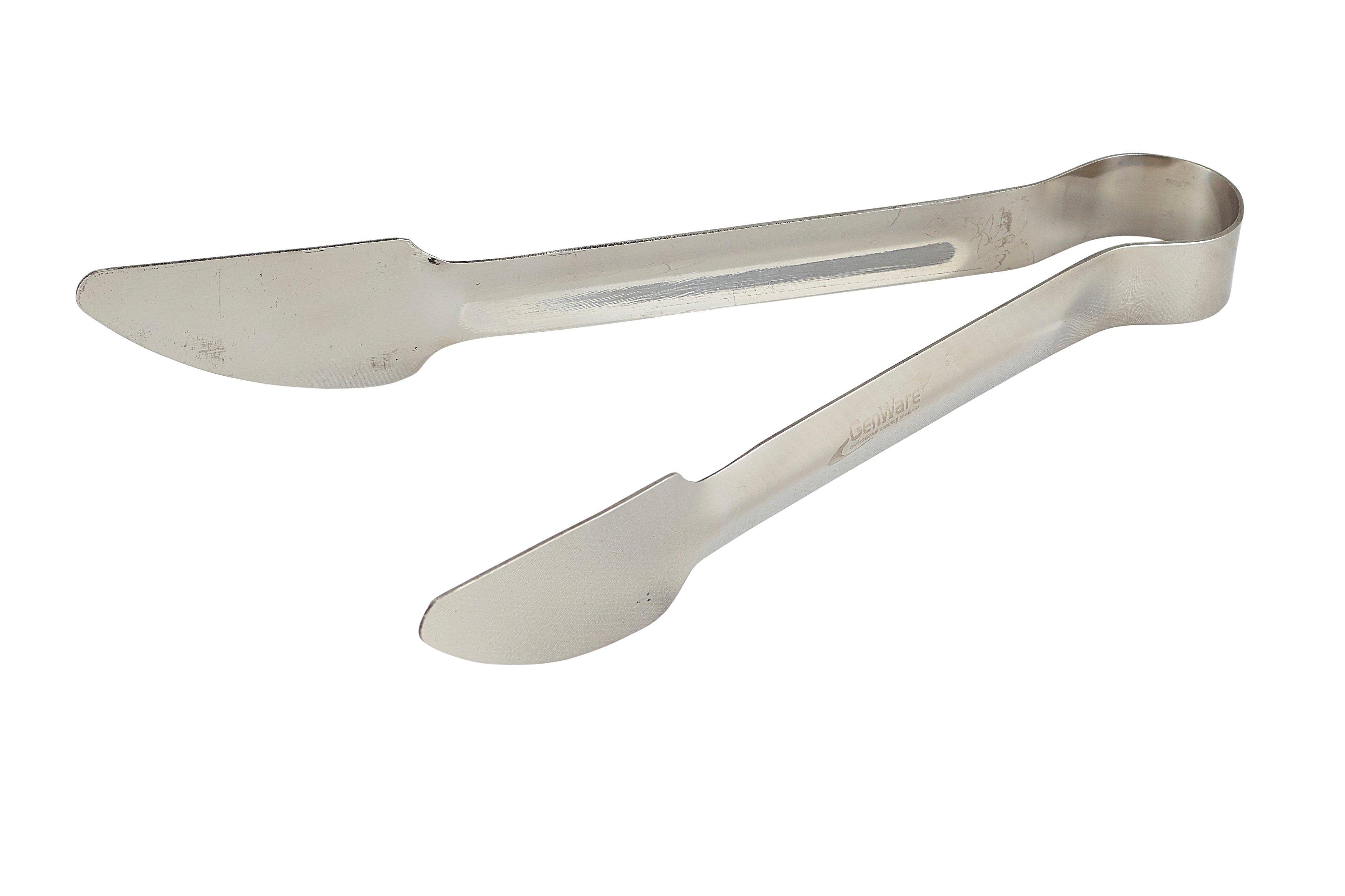 Stainless Steel Hamburger Serving Tongs
