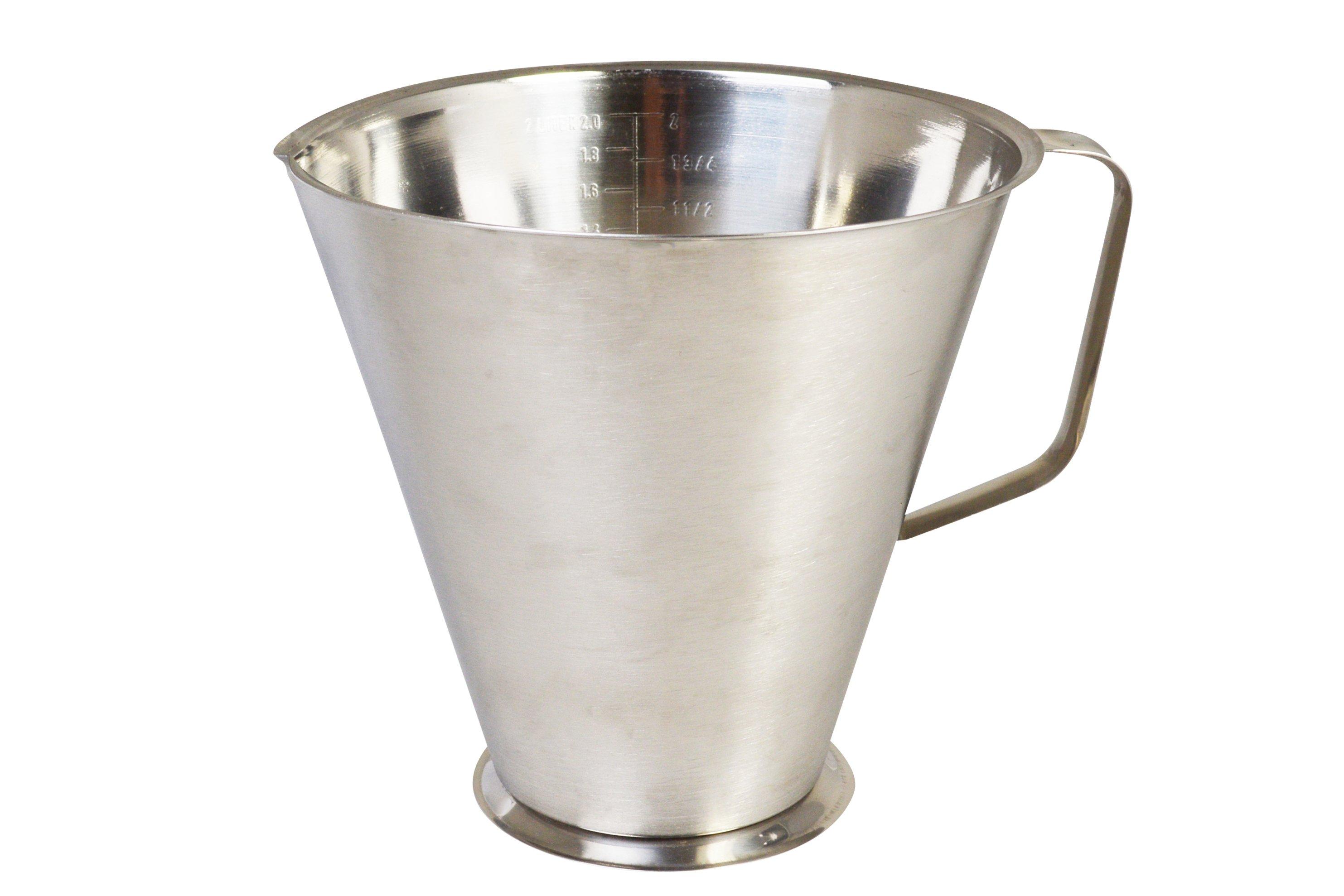 Stainless Steel Graduated Measuring Jug 2ltr