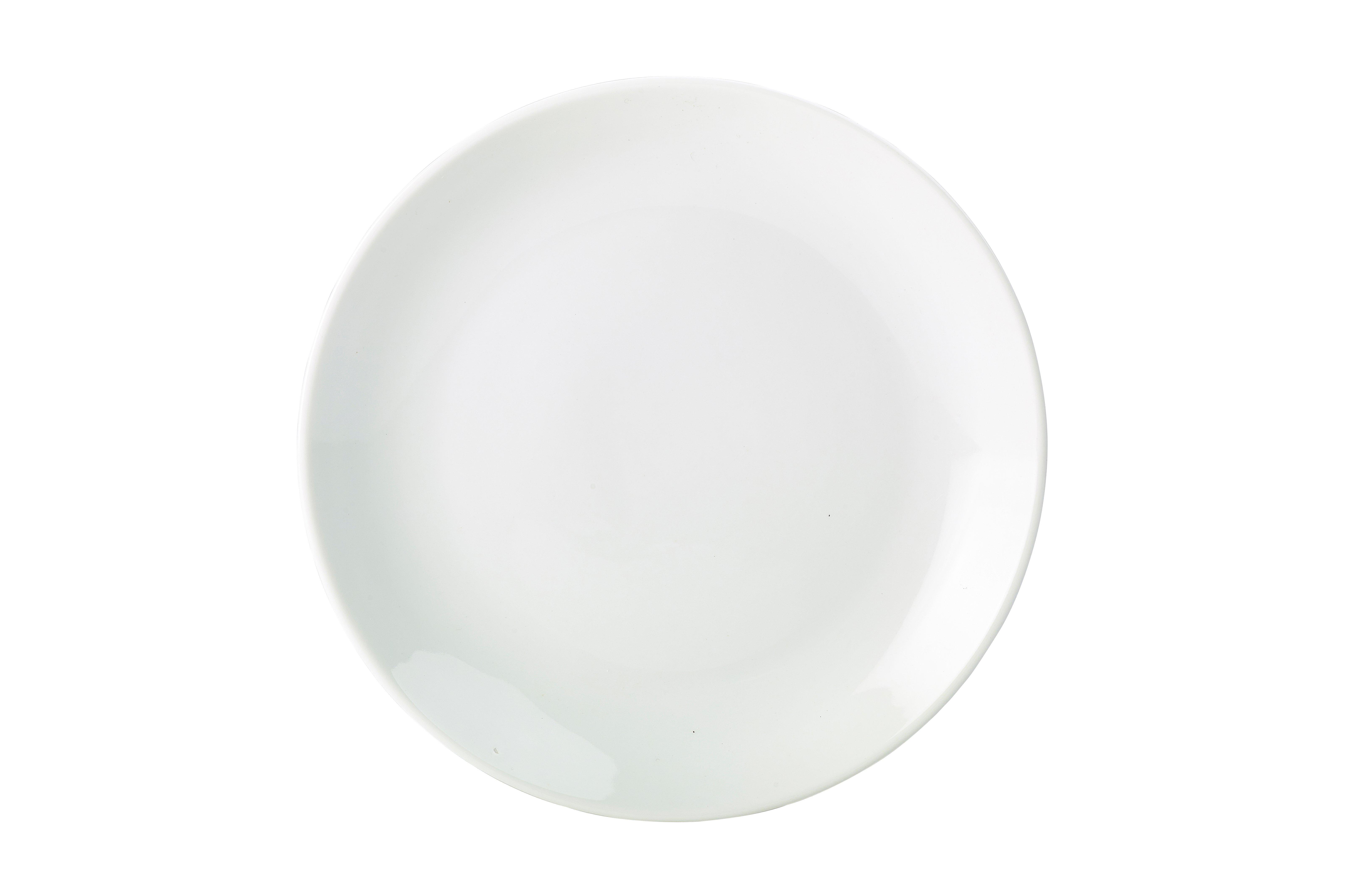 GenWare 26cm Porcelain Coupe Plate
