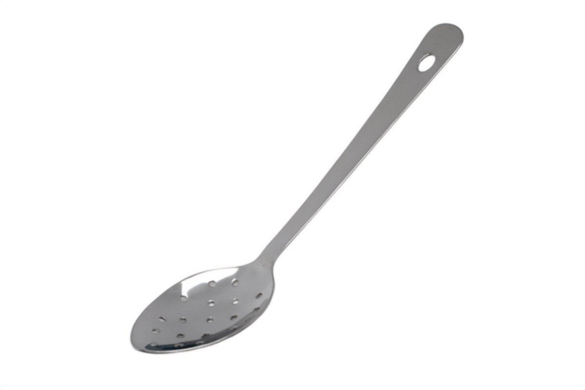 Perforated Stainless Steel Serving Spoon 35cm