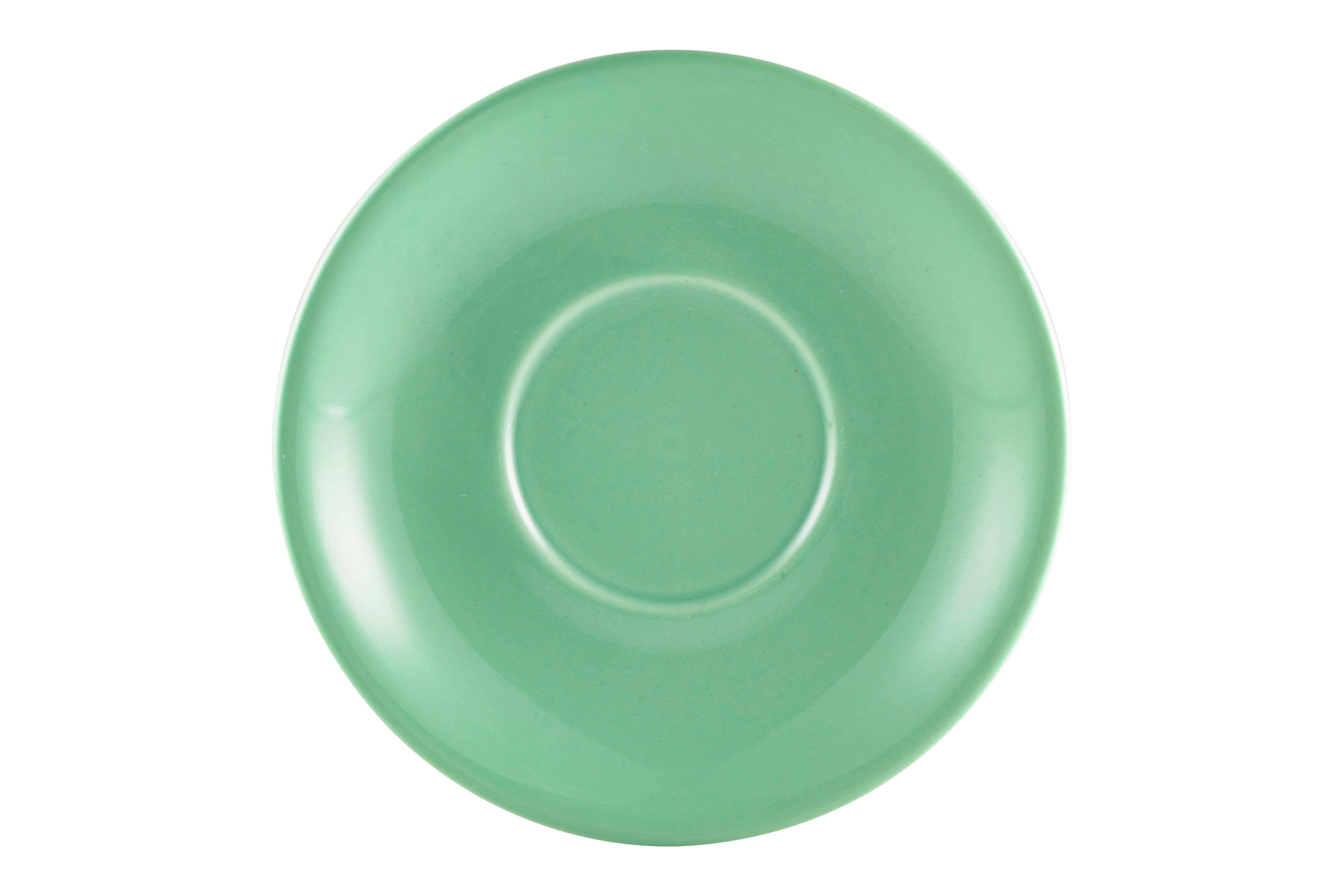 Green GenWare Porcelain Saucer 16cm