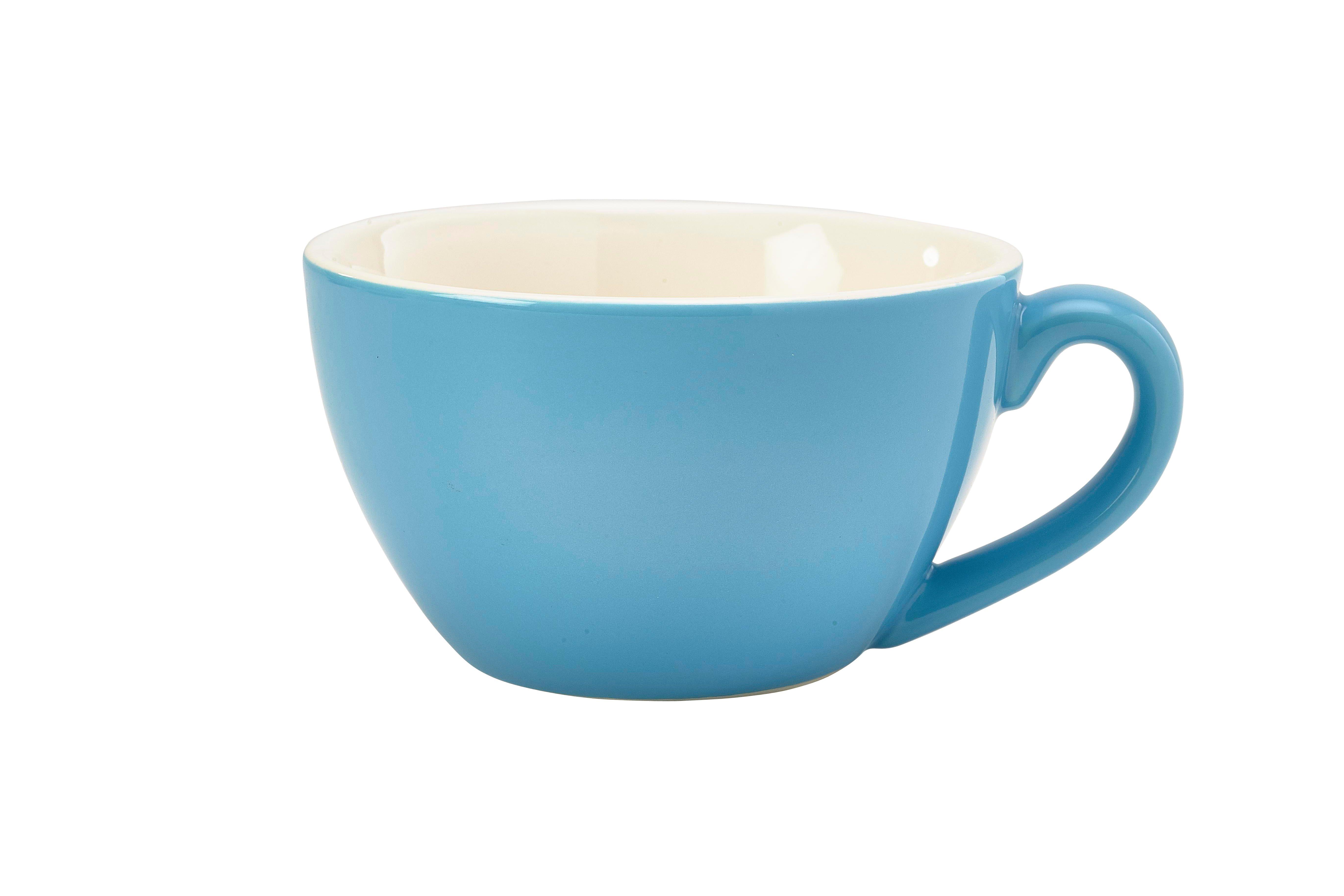 Blue GenWare Porcelain Bowl Shaped Cup 340ml