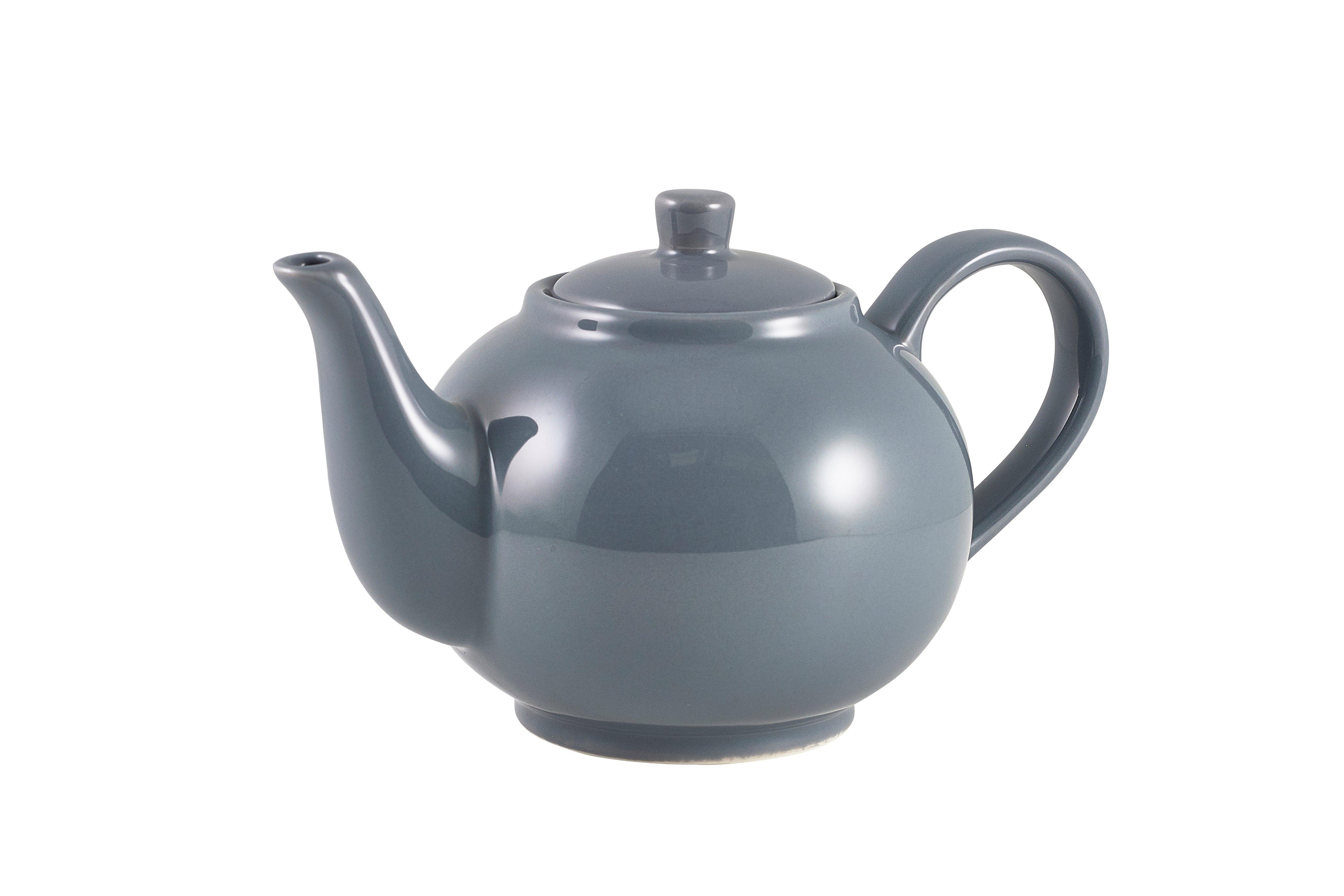 Grey GenWare Porcelain Teapot 450ml