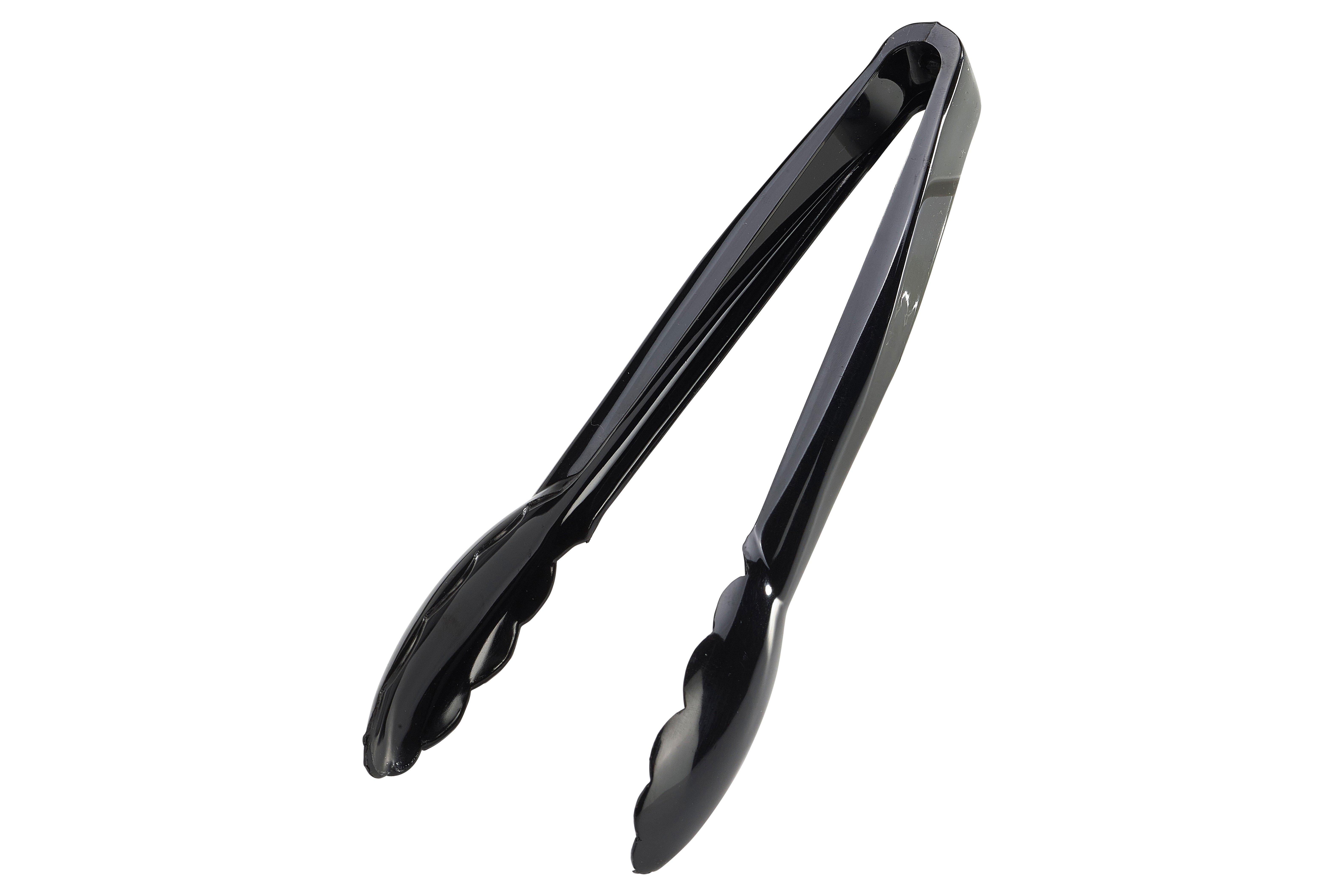 Polycarbonate Black Serving Tongs 30cm