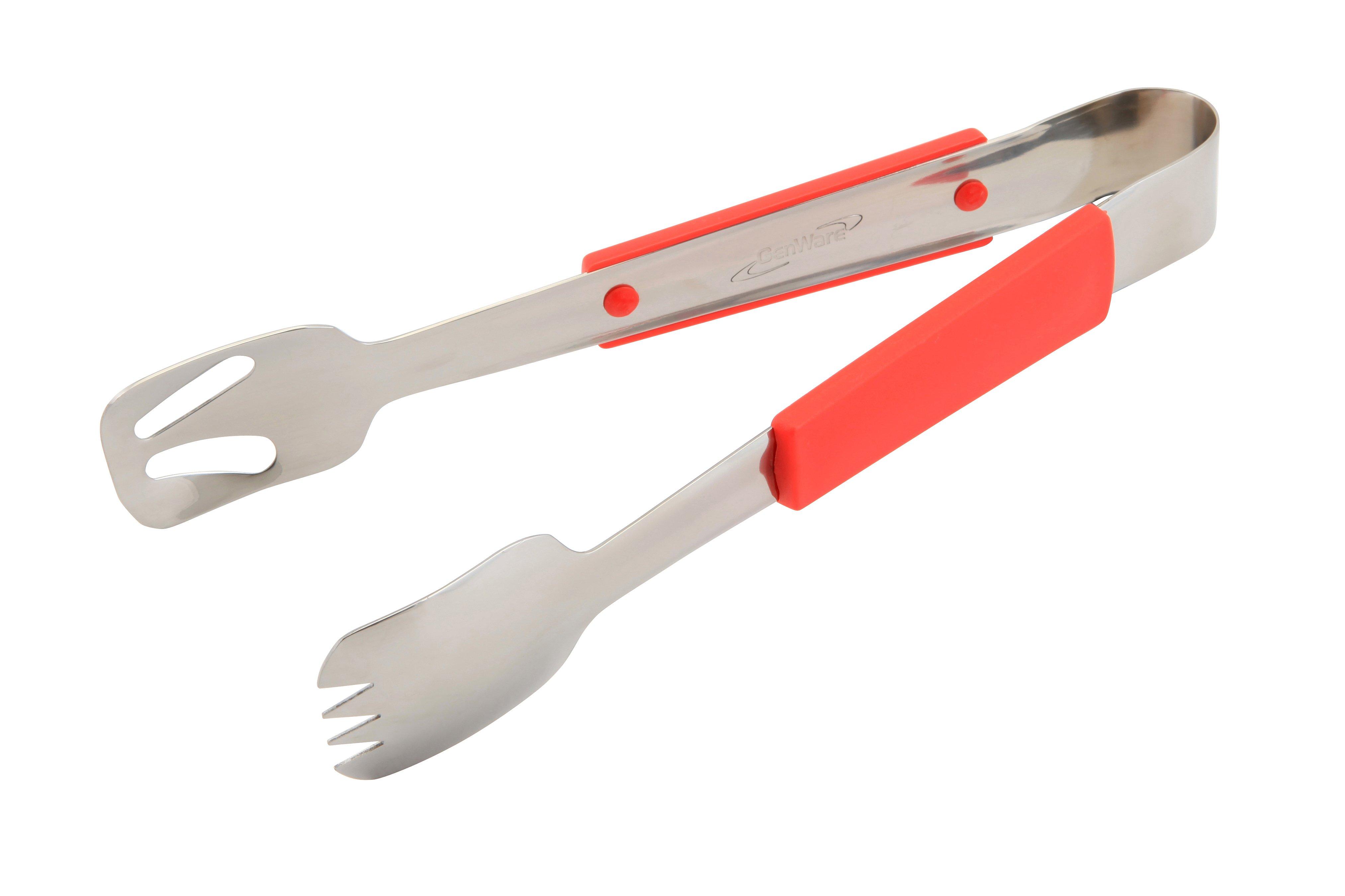 Red BuffetPro Buffet Tongs