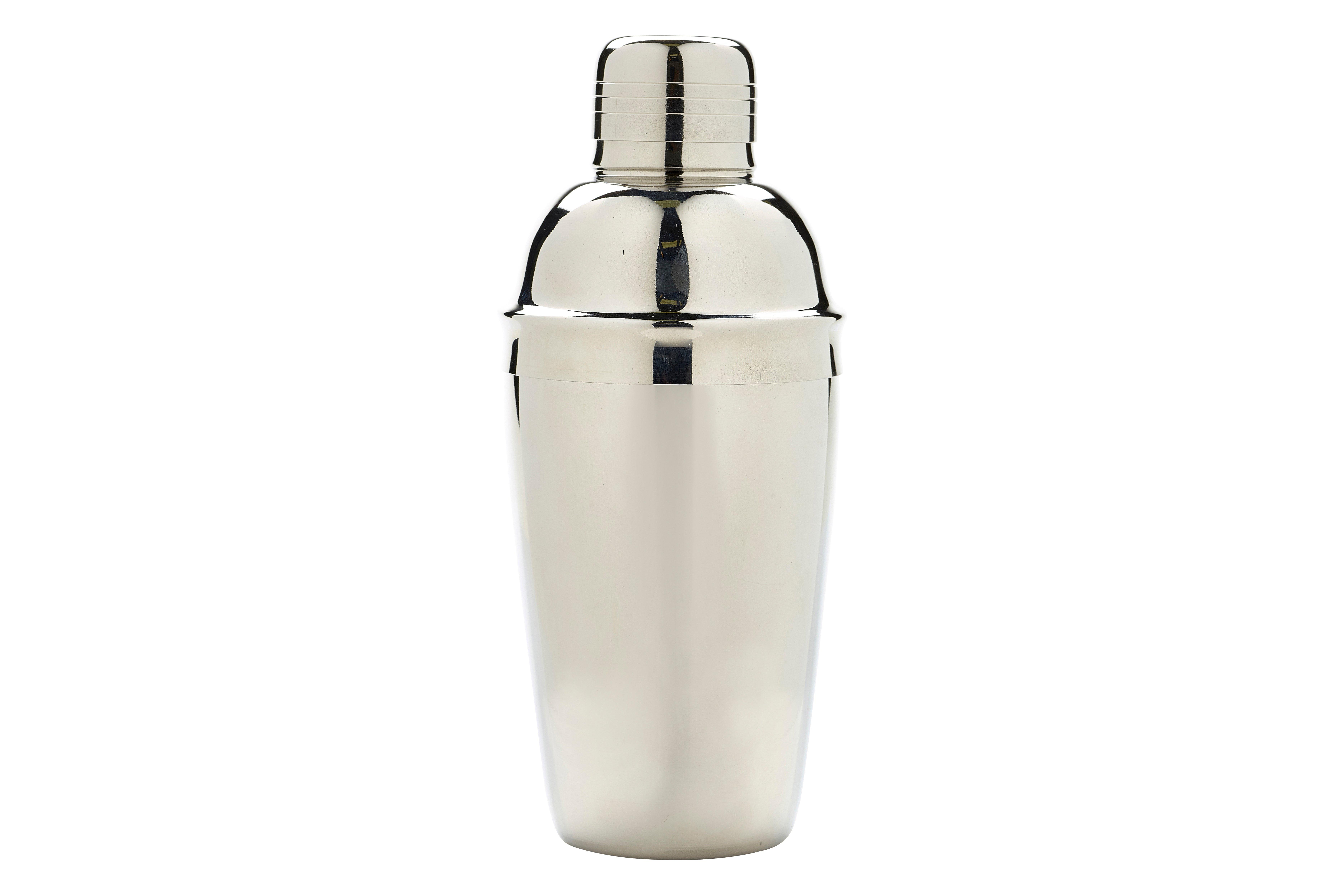 Stainless Steel Cobbler Cocktail Shaker 500ml